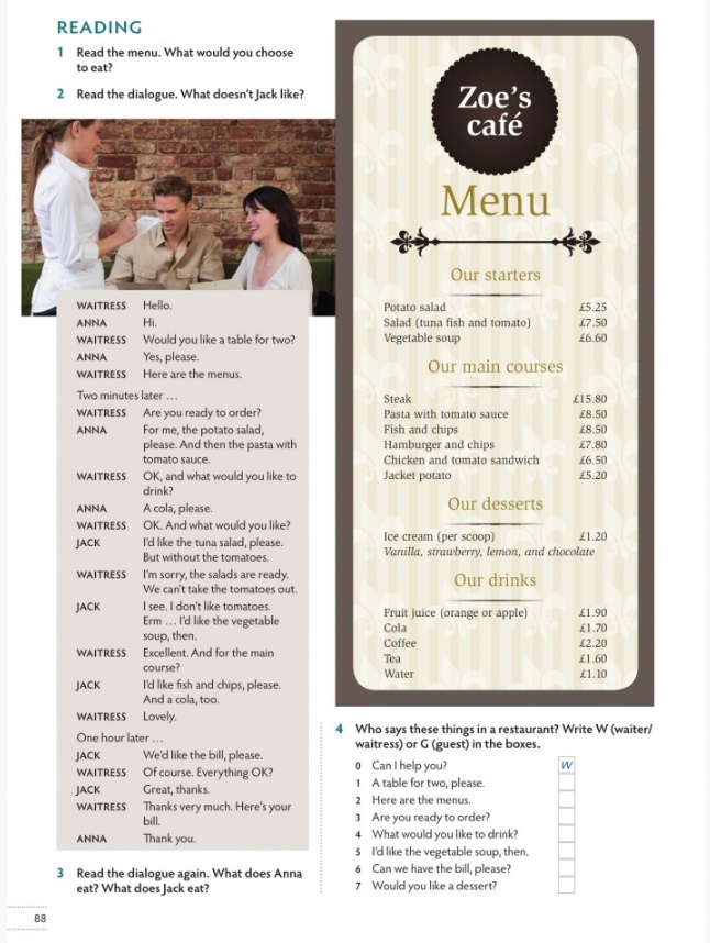 think student's book starter (a1)