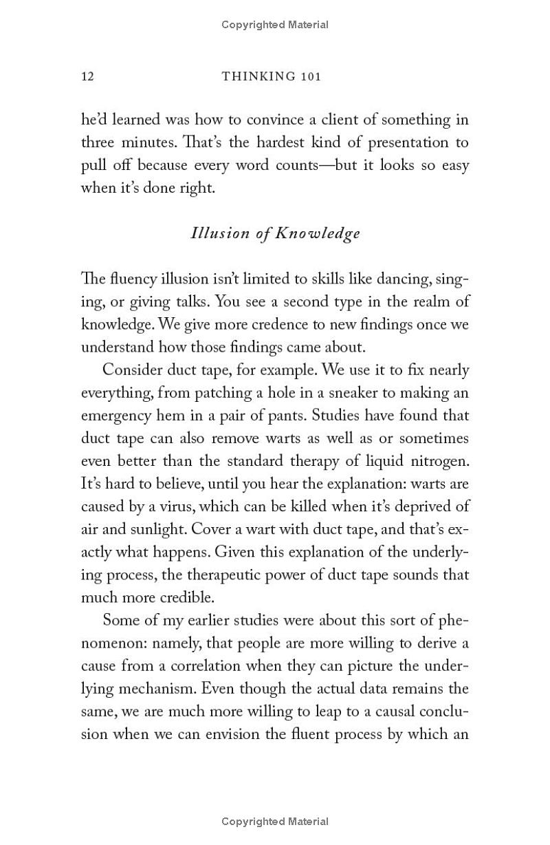 thinking 101: how to reason better to live better
