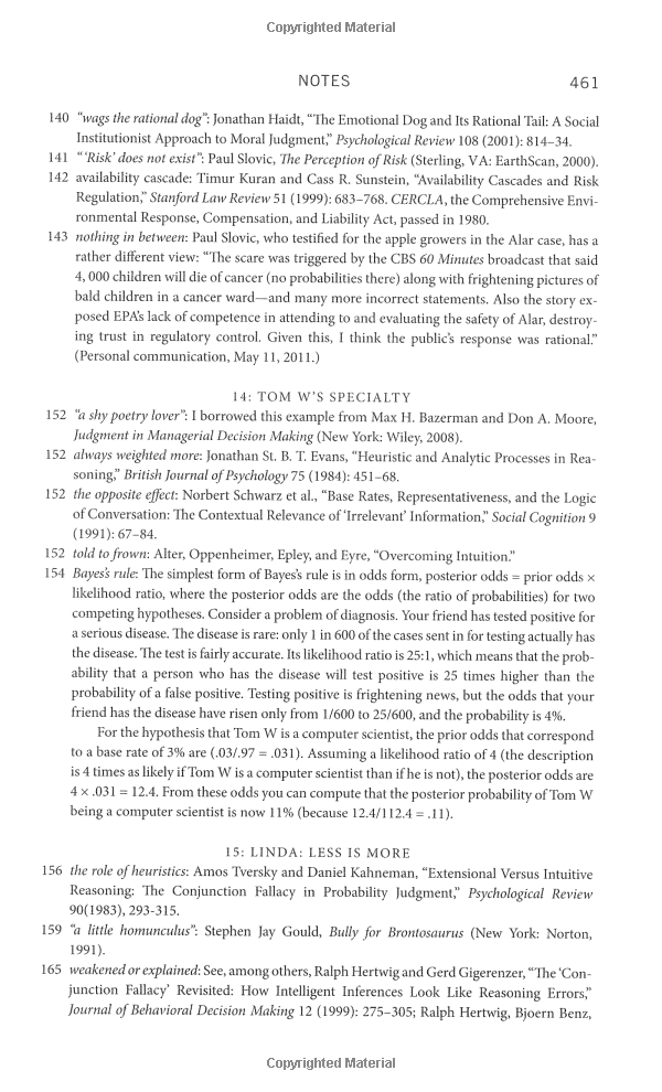 thinking, fast and slow