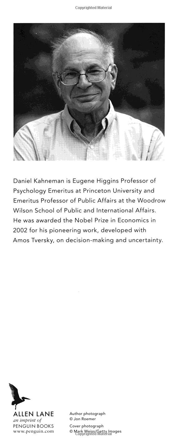 thinking, fast and slow