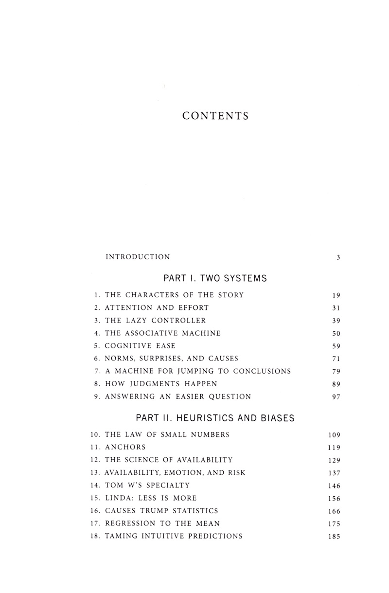 thinking, fast and slow