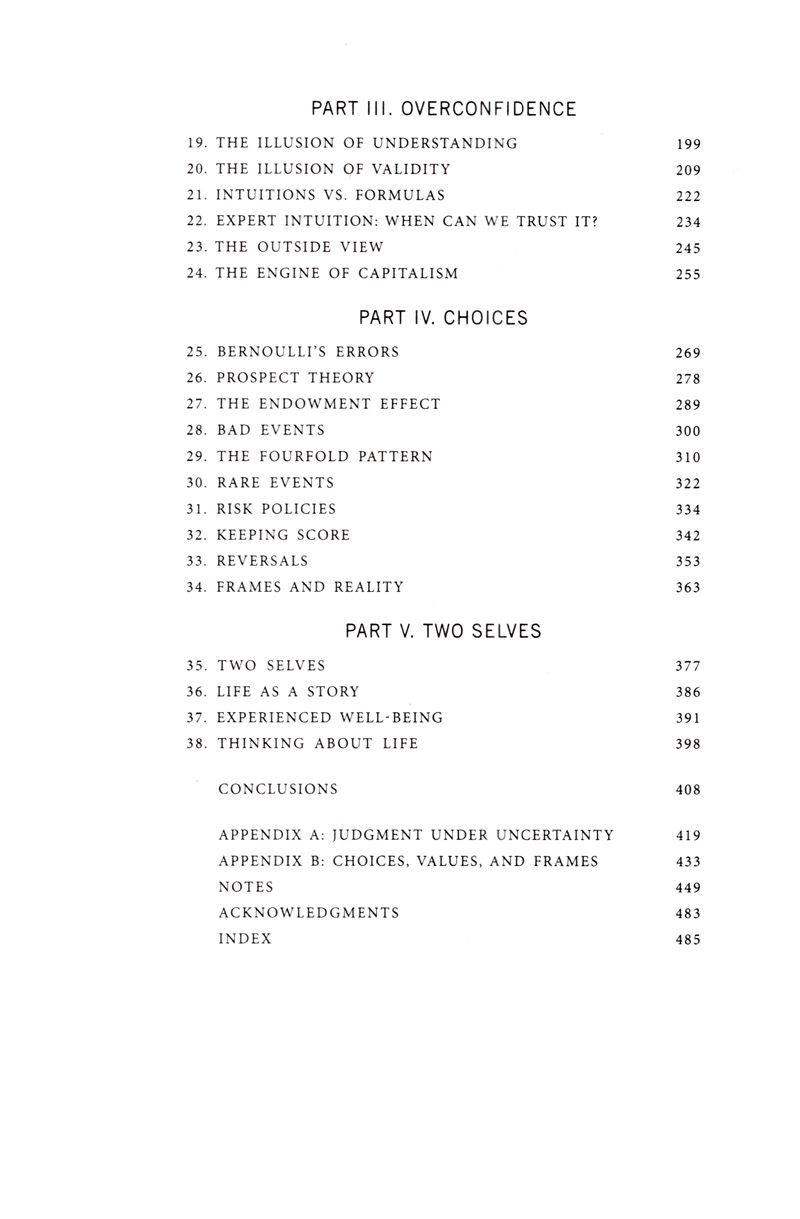 thinking, fast and slow