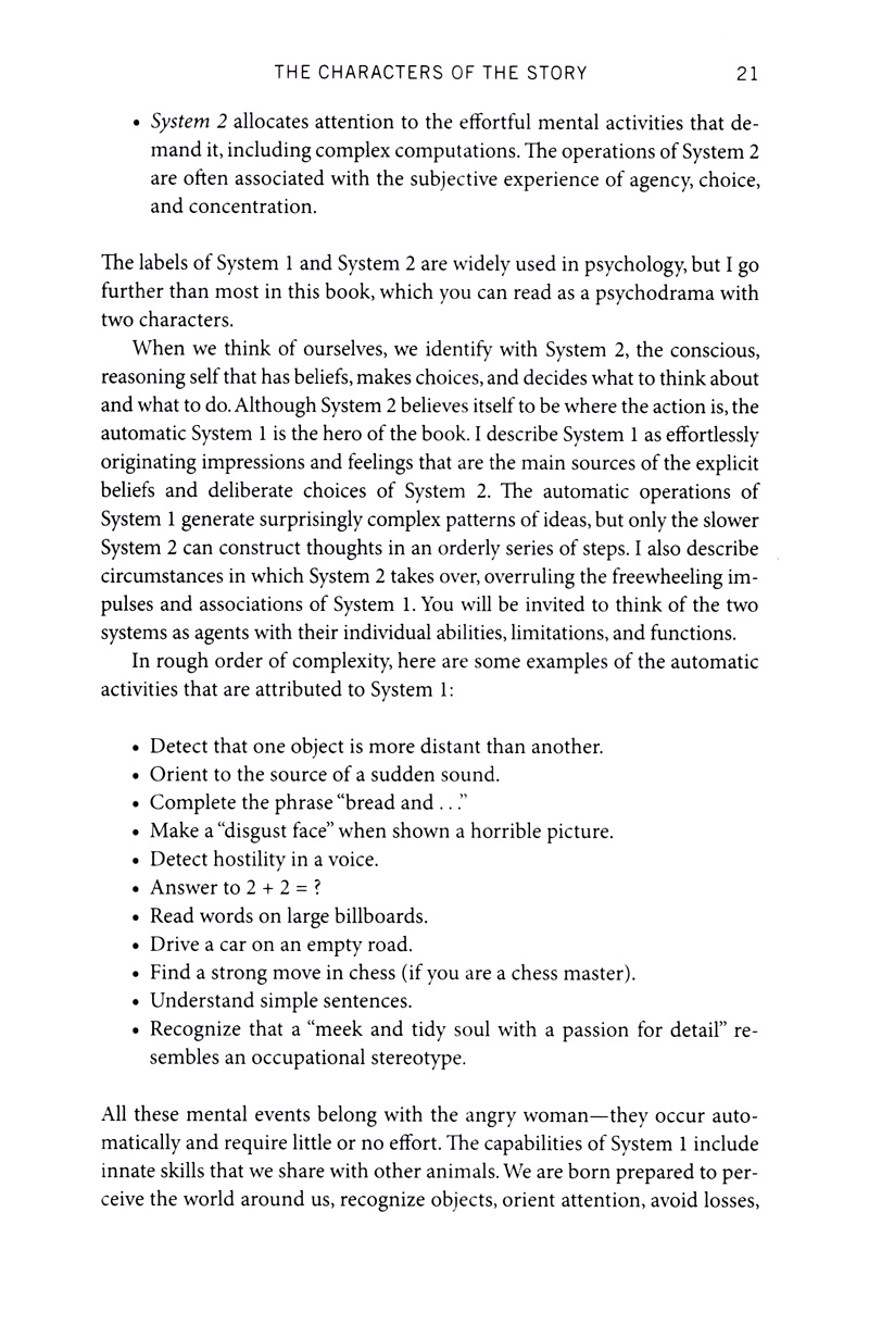 thinking, fast and slow