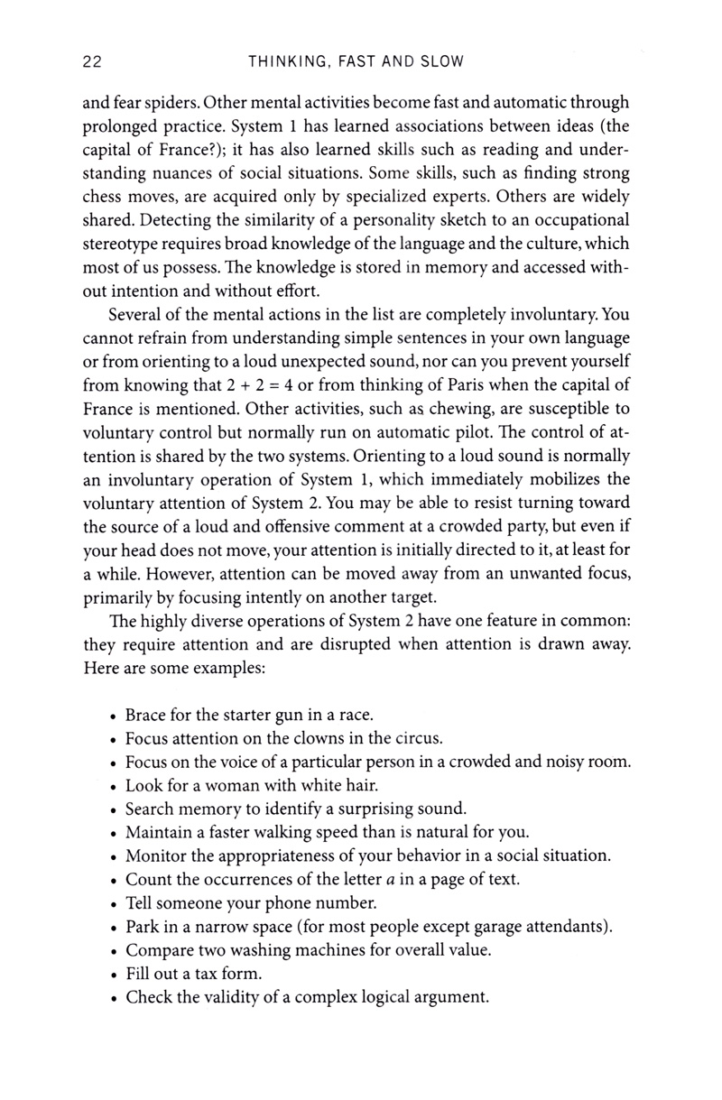 thinking, fast and slow