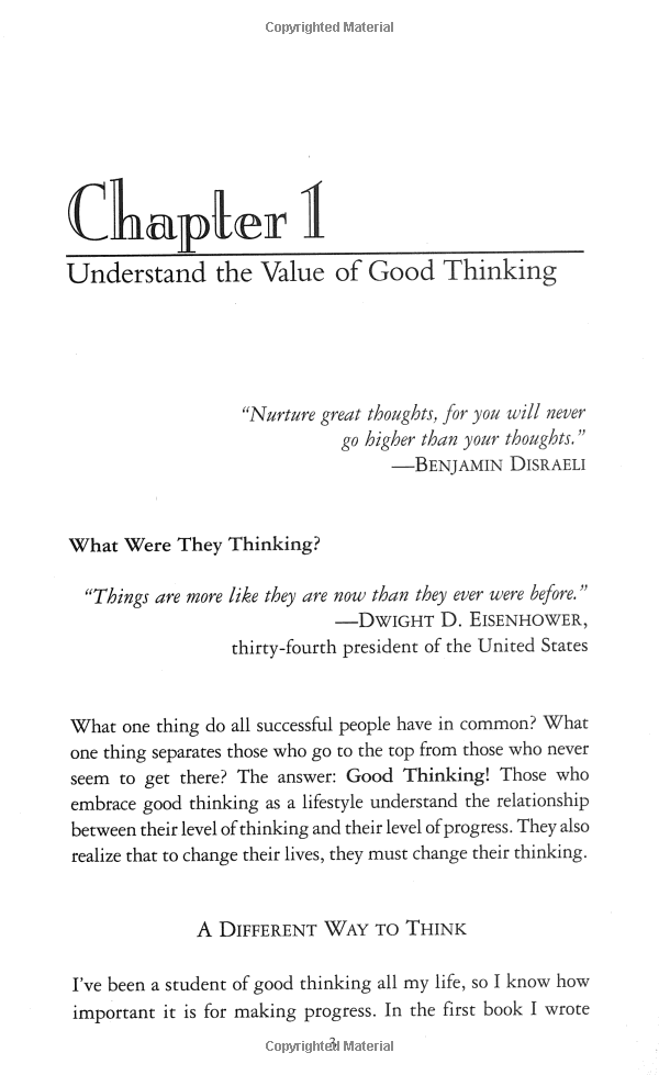 thinking for a change