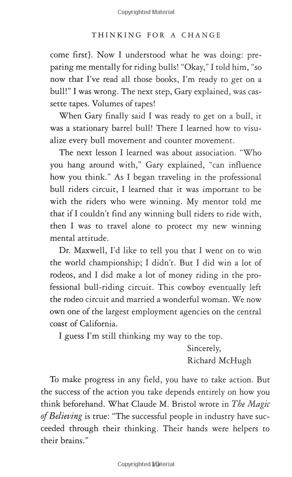 thinking for a change