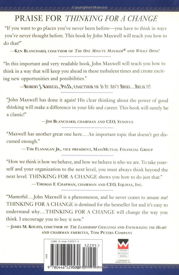 thinking for a change