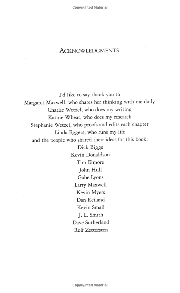 thinking for a change