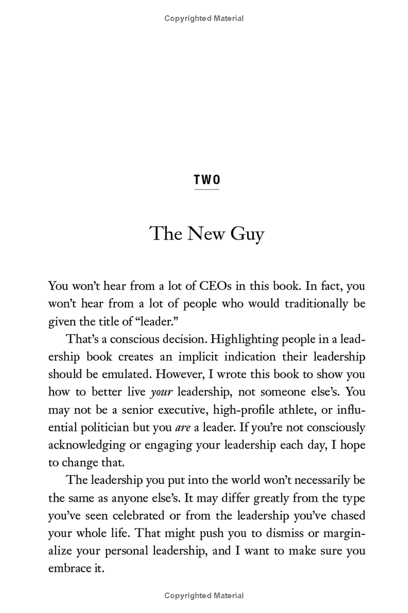 this is day one: a practical guide to leadership that matters