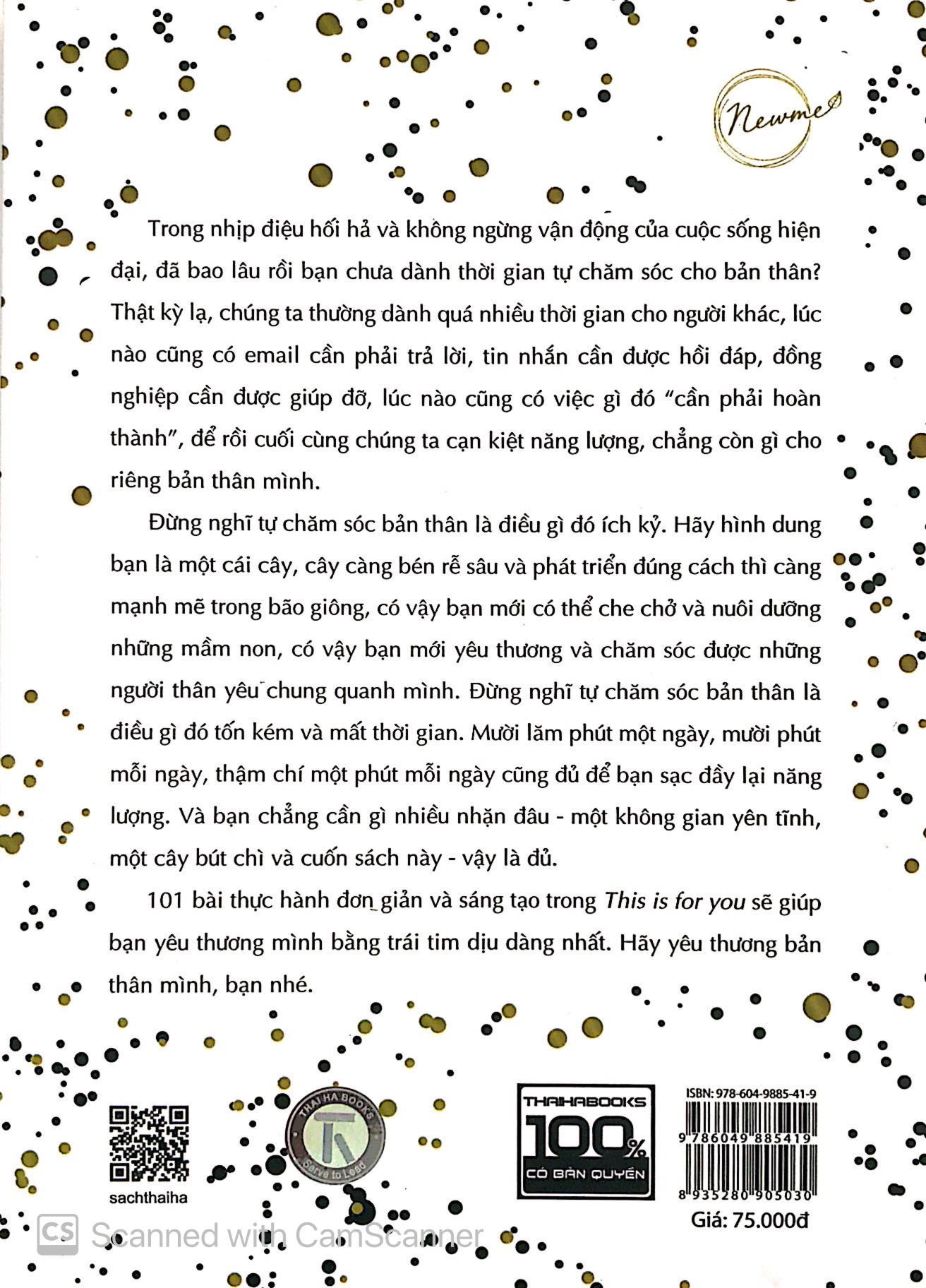 this is for you - yêu thương mình bằng trái tim dịu dàng nhất