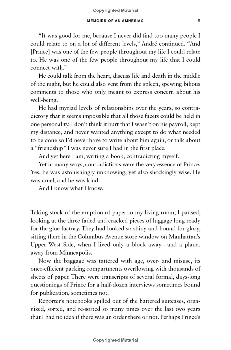 this thing called life: prince's odyssey, on + off the record