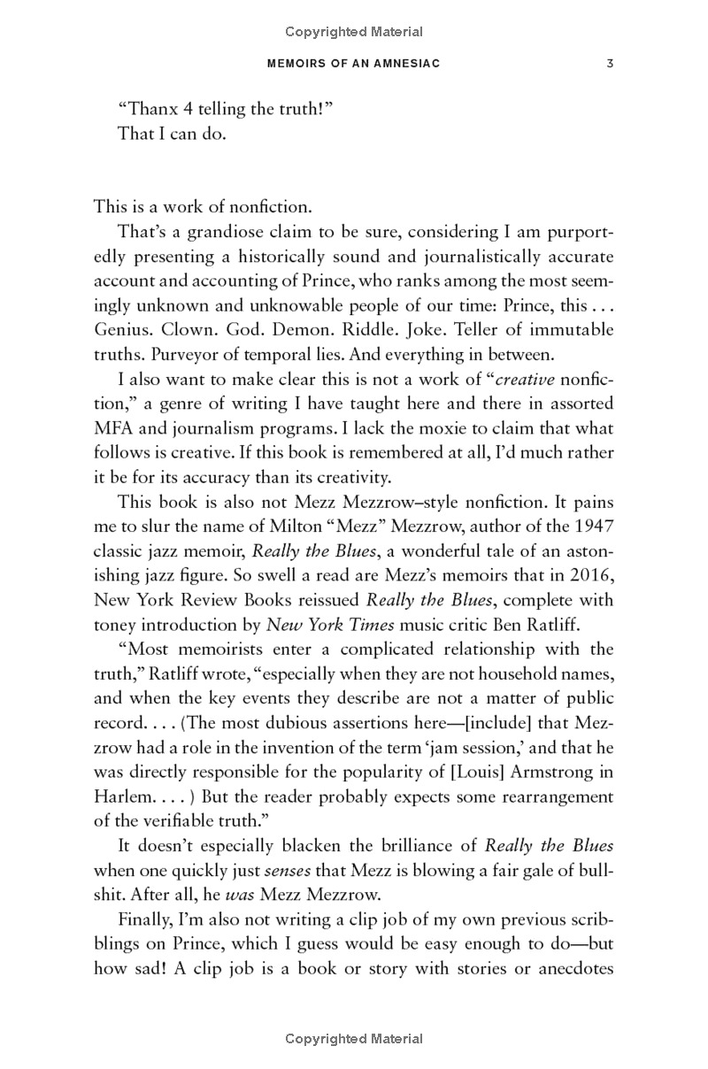 this thing called life: prince's odyssey, on + off the record