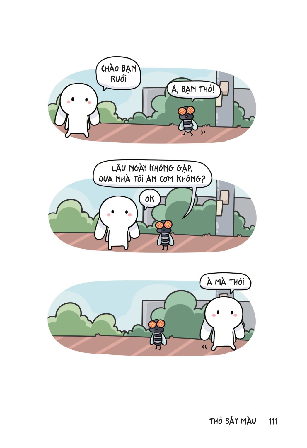 thỏ bảy màu và những người nghĩ nó là bạn (tái bản 2023)