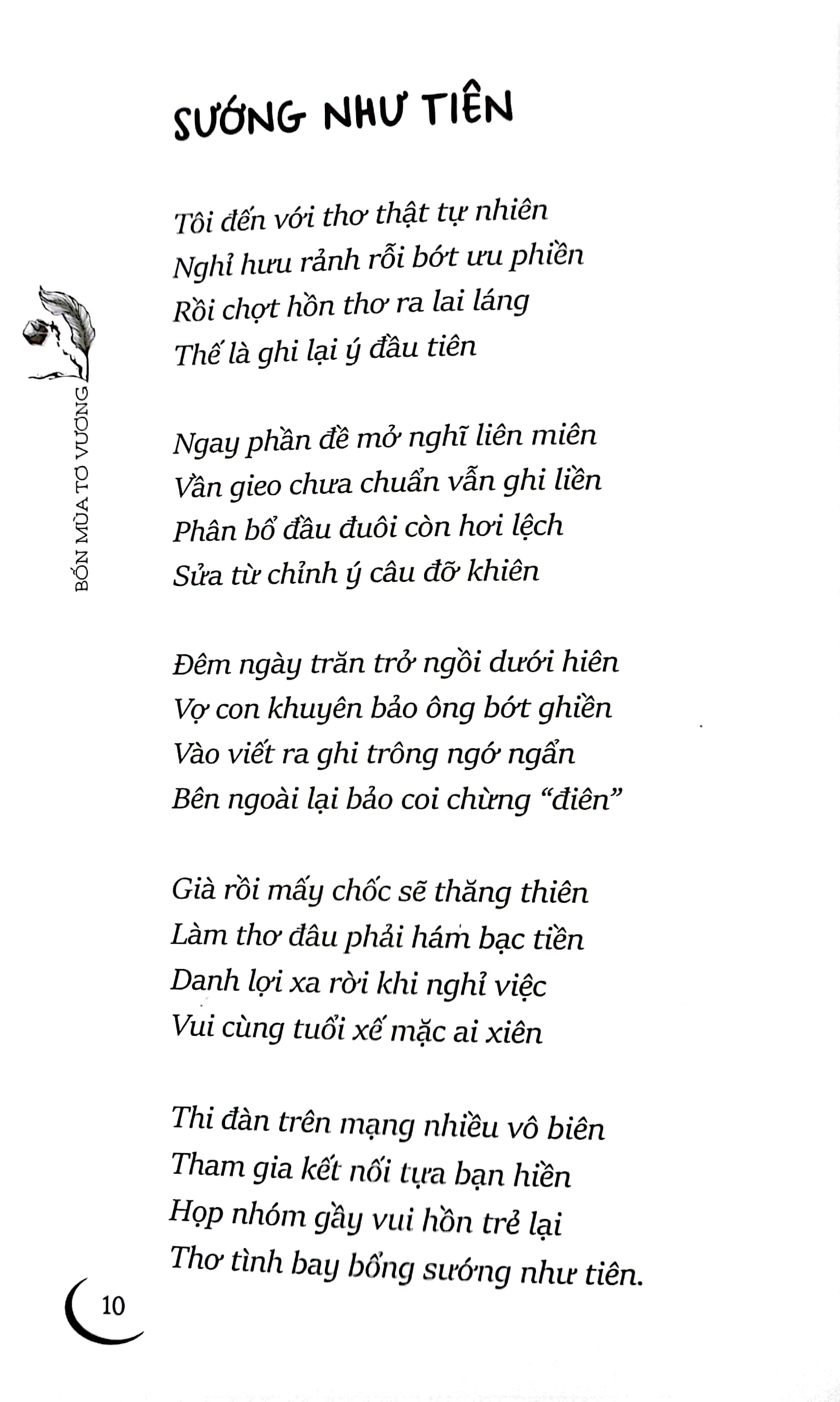 thơ bốn mùa tơ vương