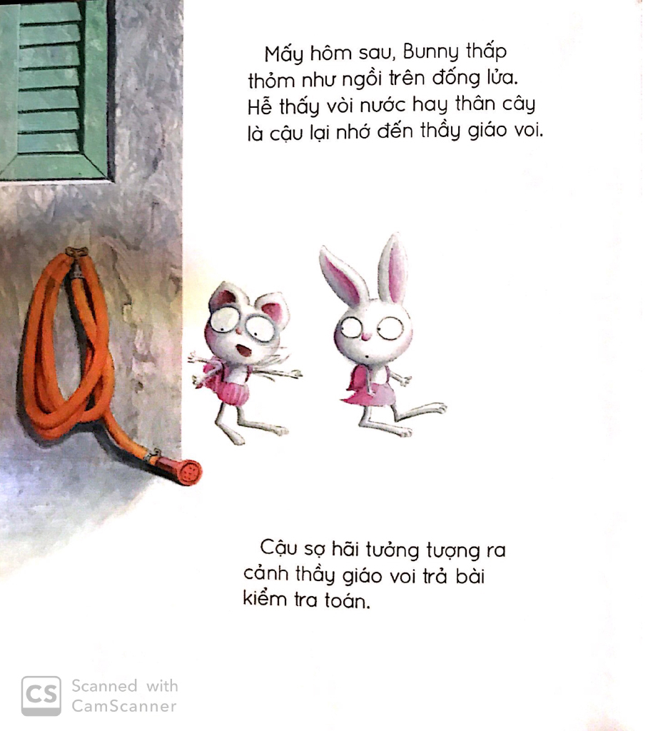 thỏ bunny tai ngắn - bài kiểm tra điểm kém
