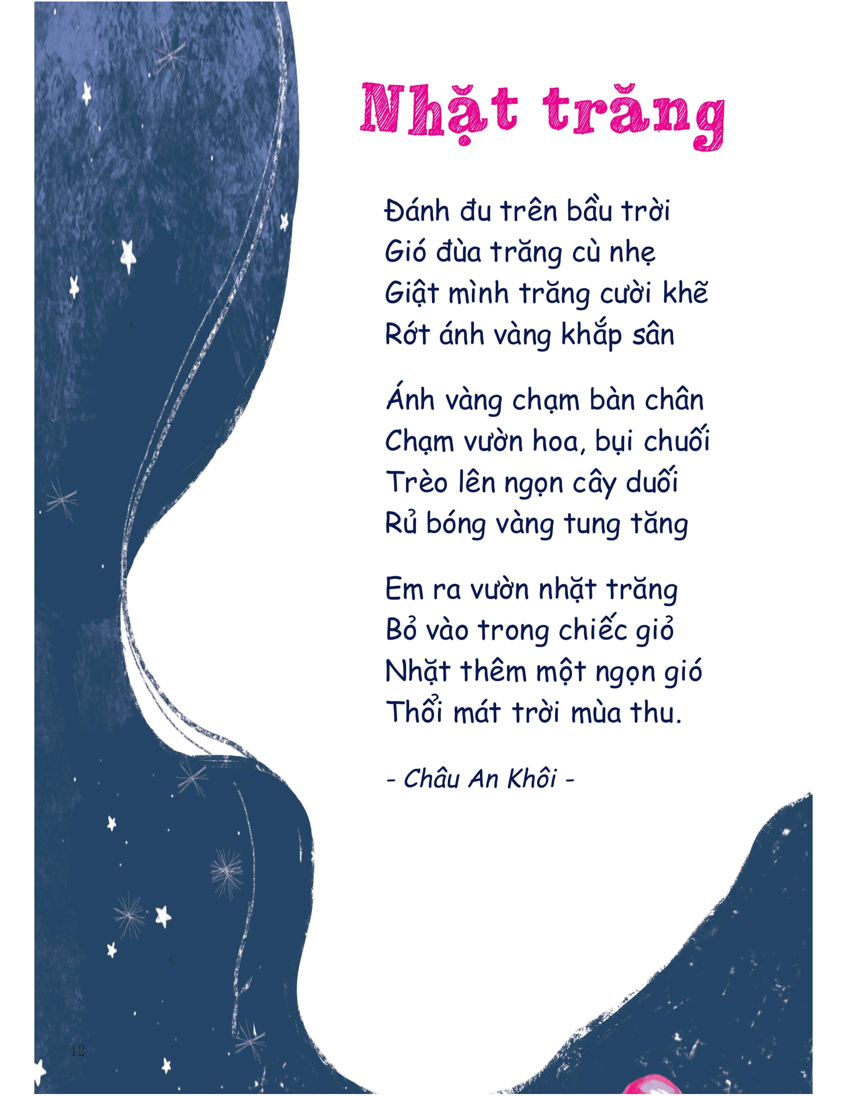 thơ cho bé học nói