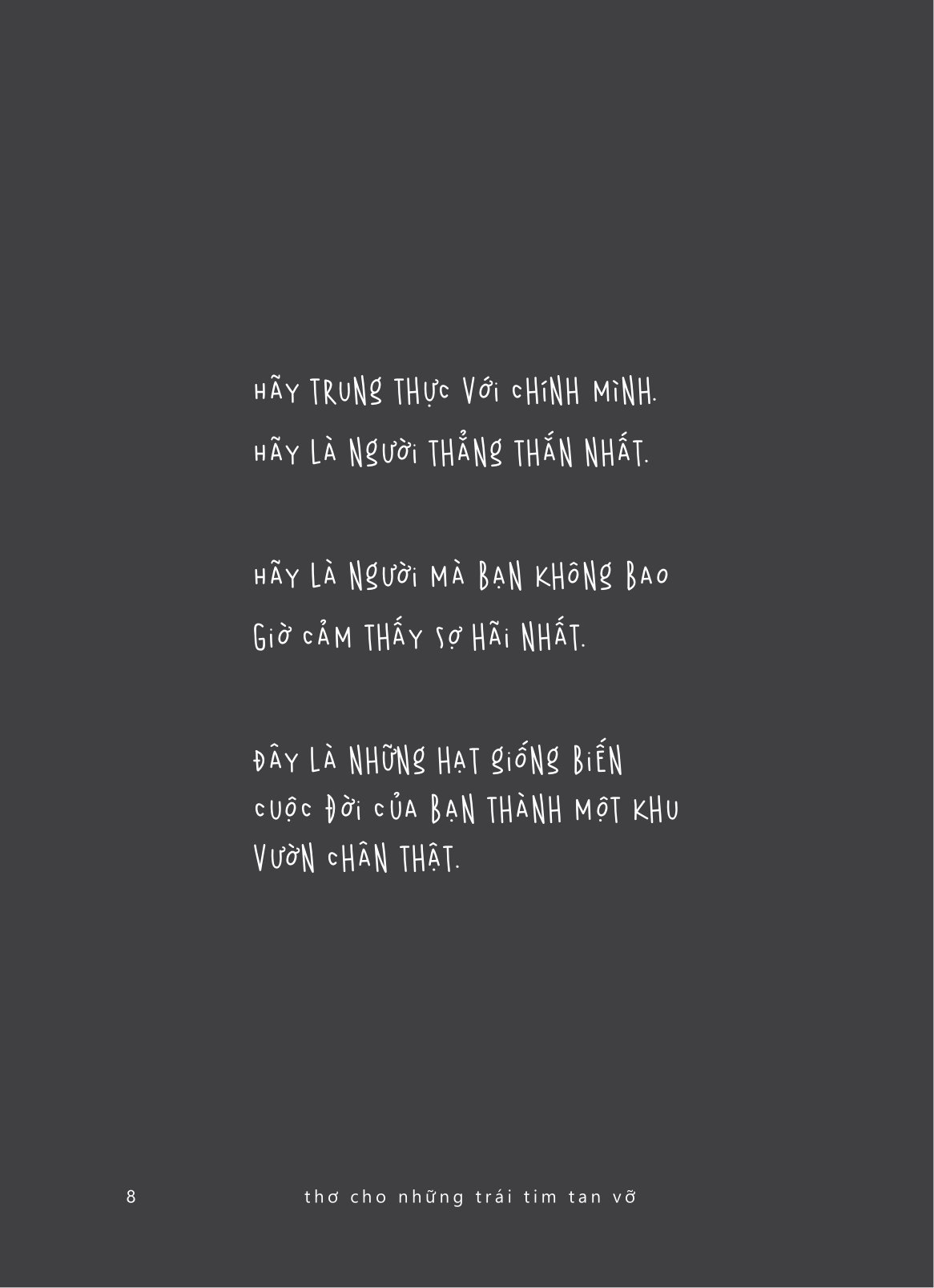 thơ cho những trái tim tan vỡ