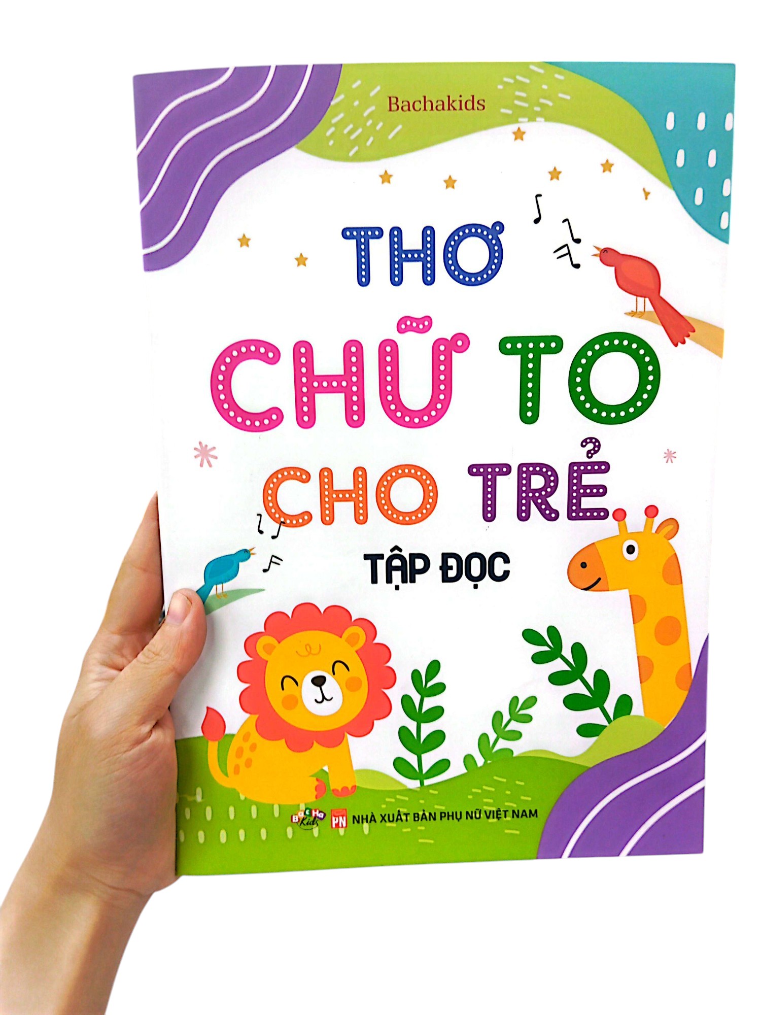 thơ chữ to cho trẻ tập đọc