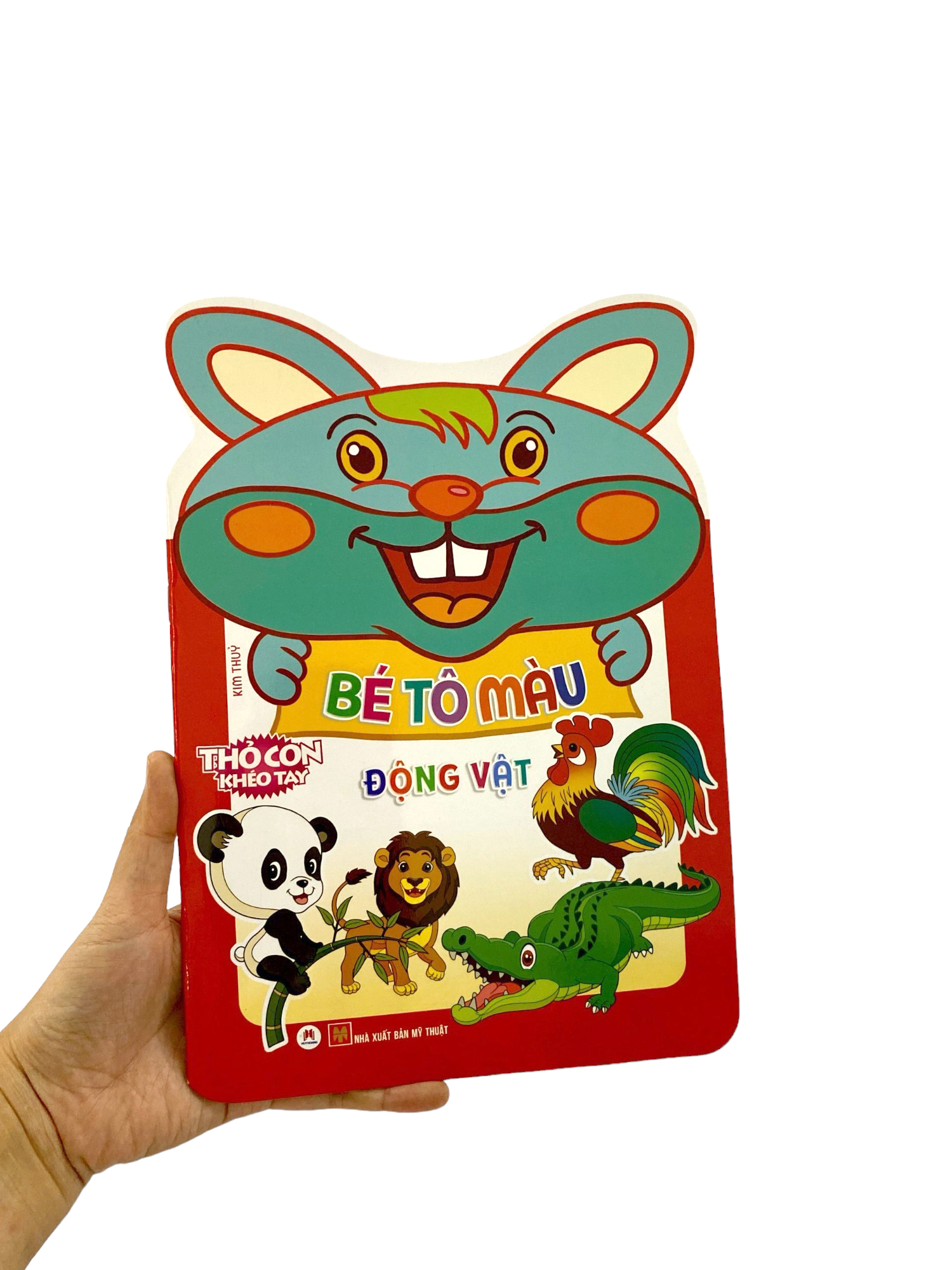 thỏ con khéo tay - bé tô màu: động vật