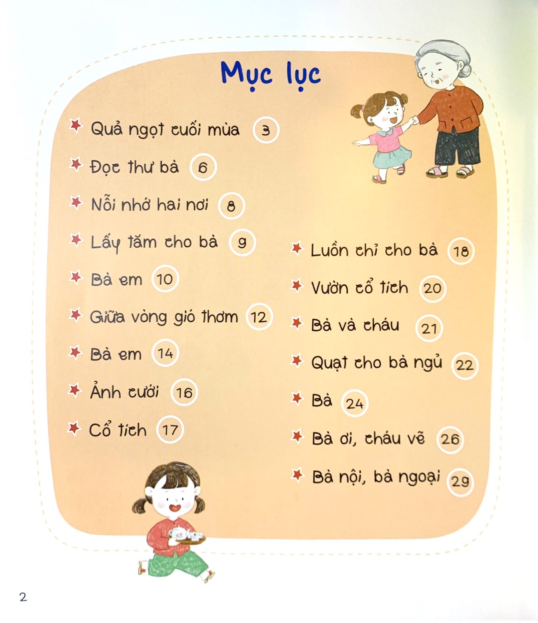 thơ gia đình yêu thương - thơ về bà