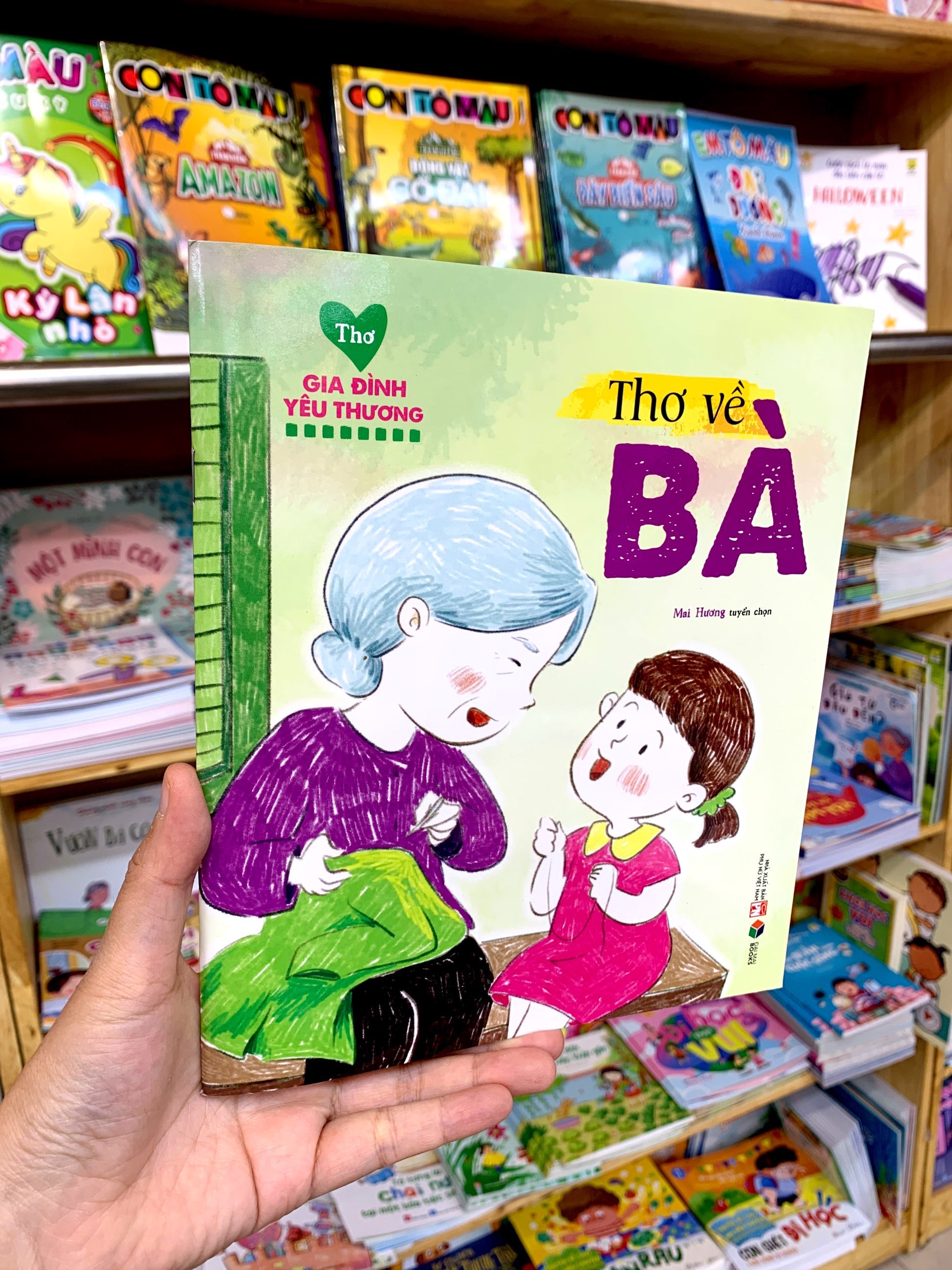 thơ gia đình yêu thương - thơ về bà