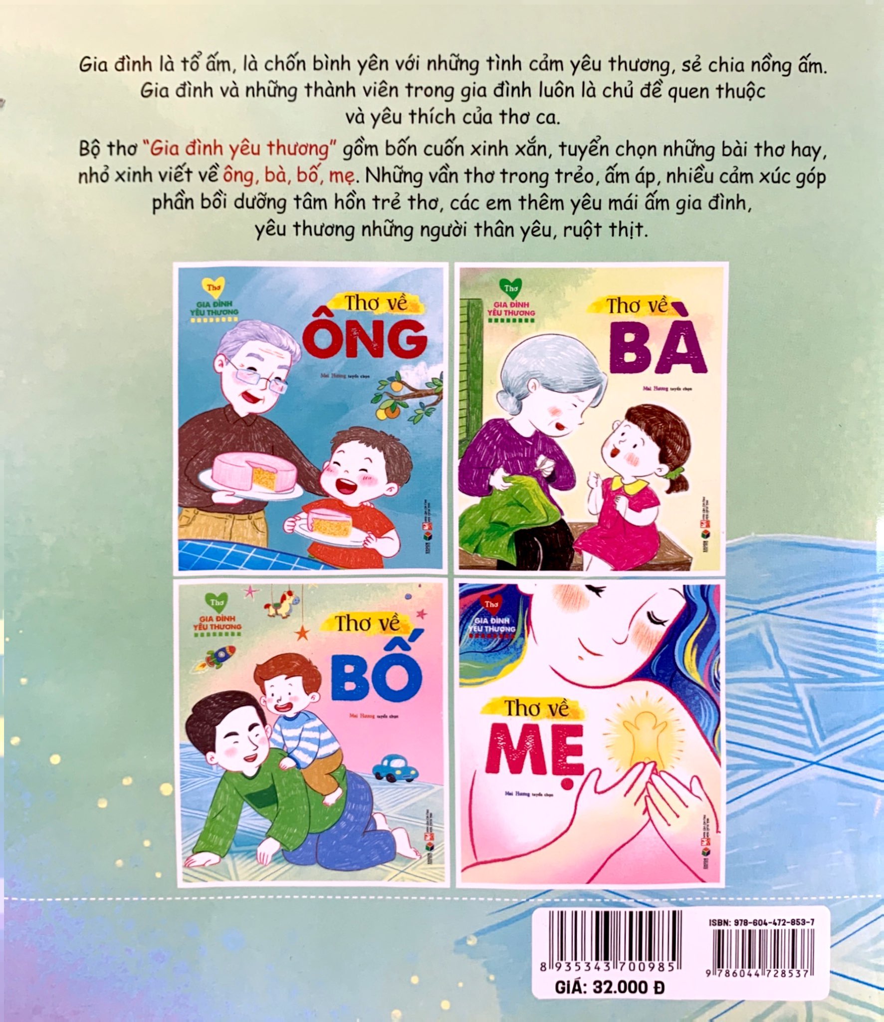 thơ gia đình yêu thương - thơ về bố