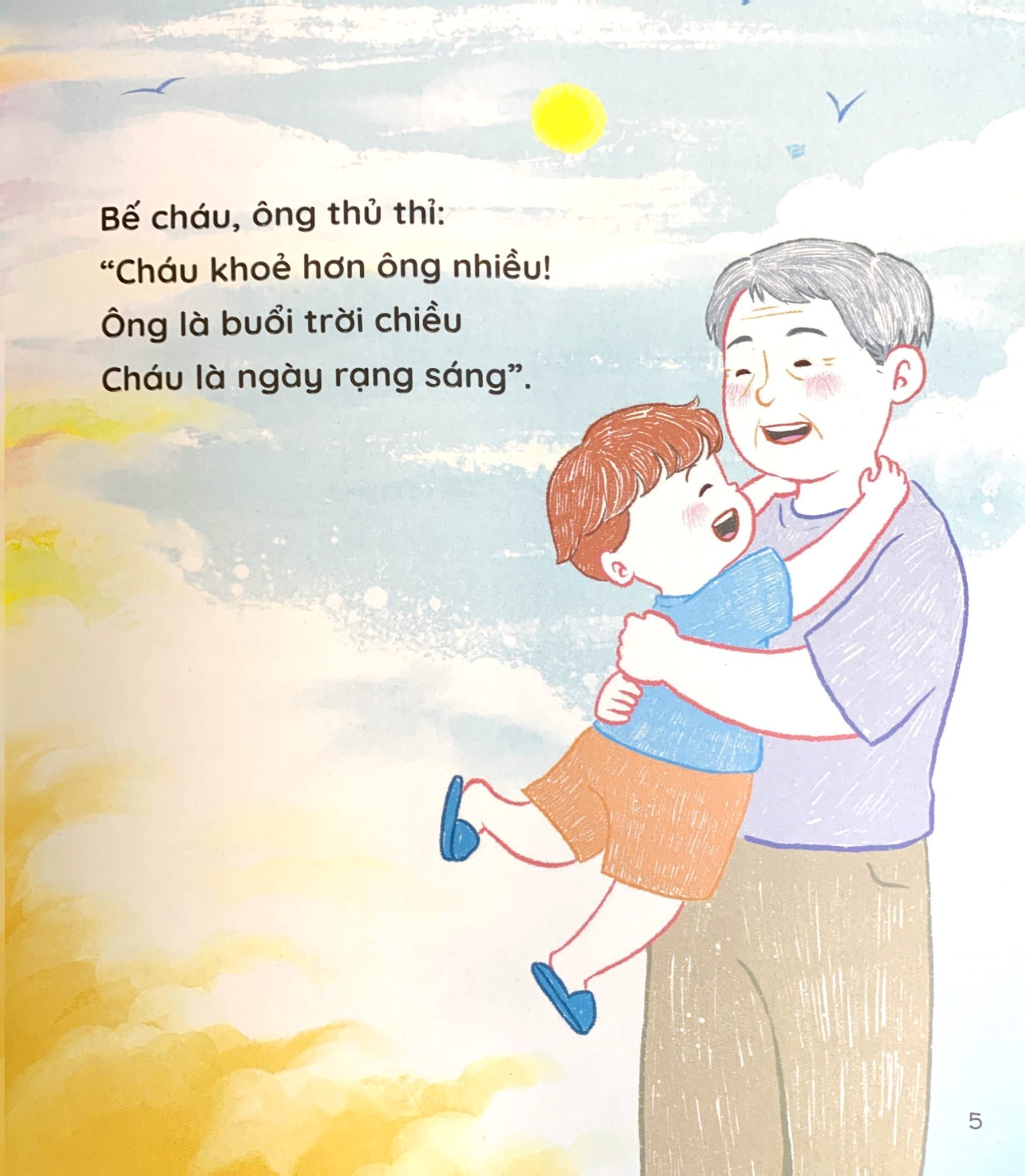 thơ gia đình yêu thương - thơ về ông