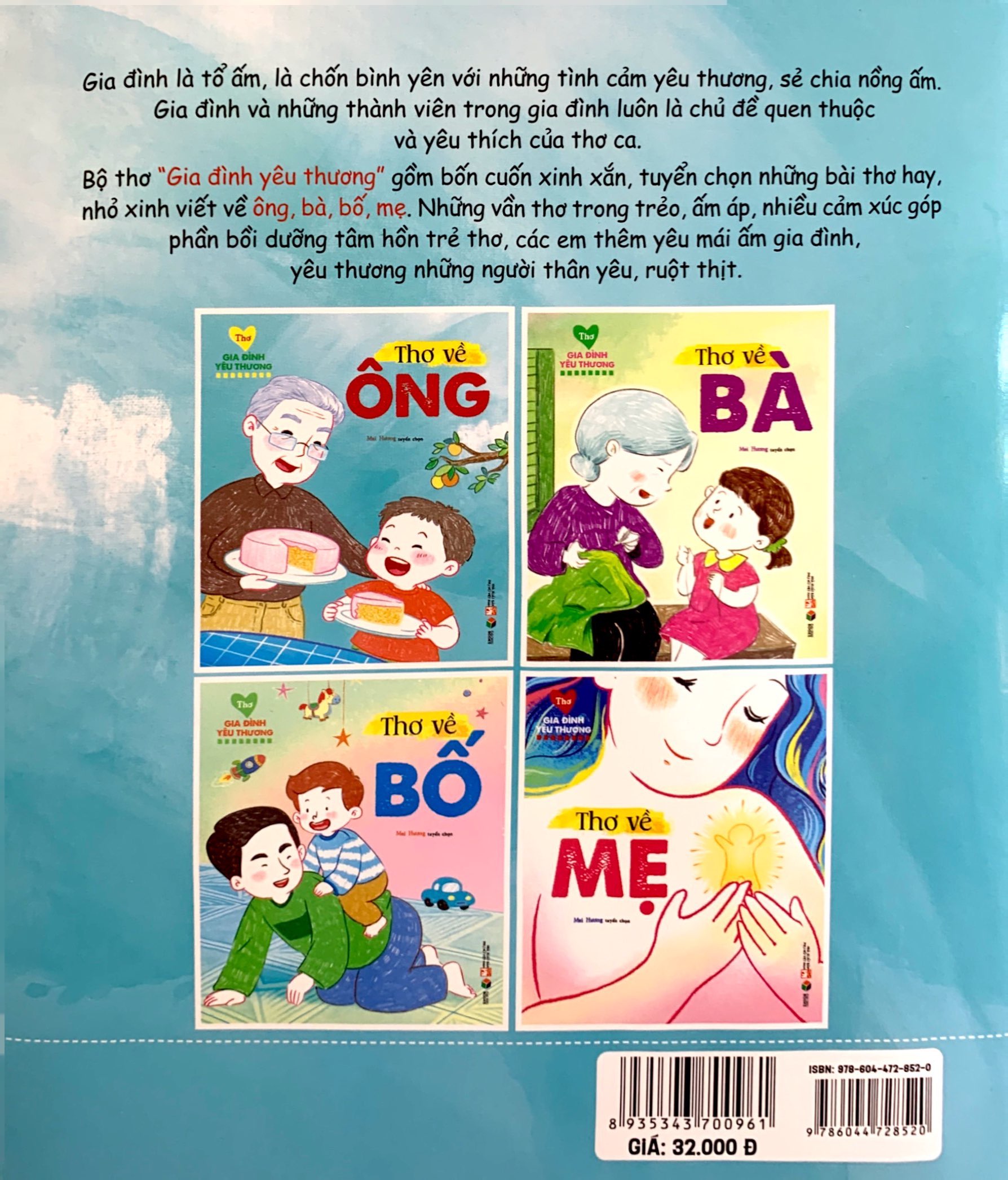 thơ gia đình yêu thương - thơ về ông