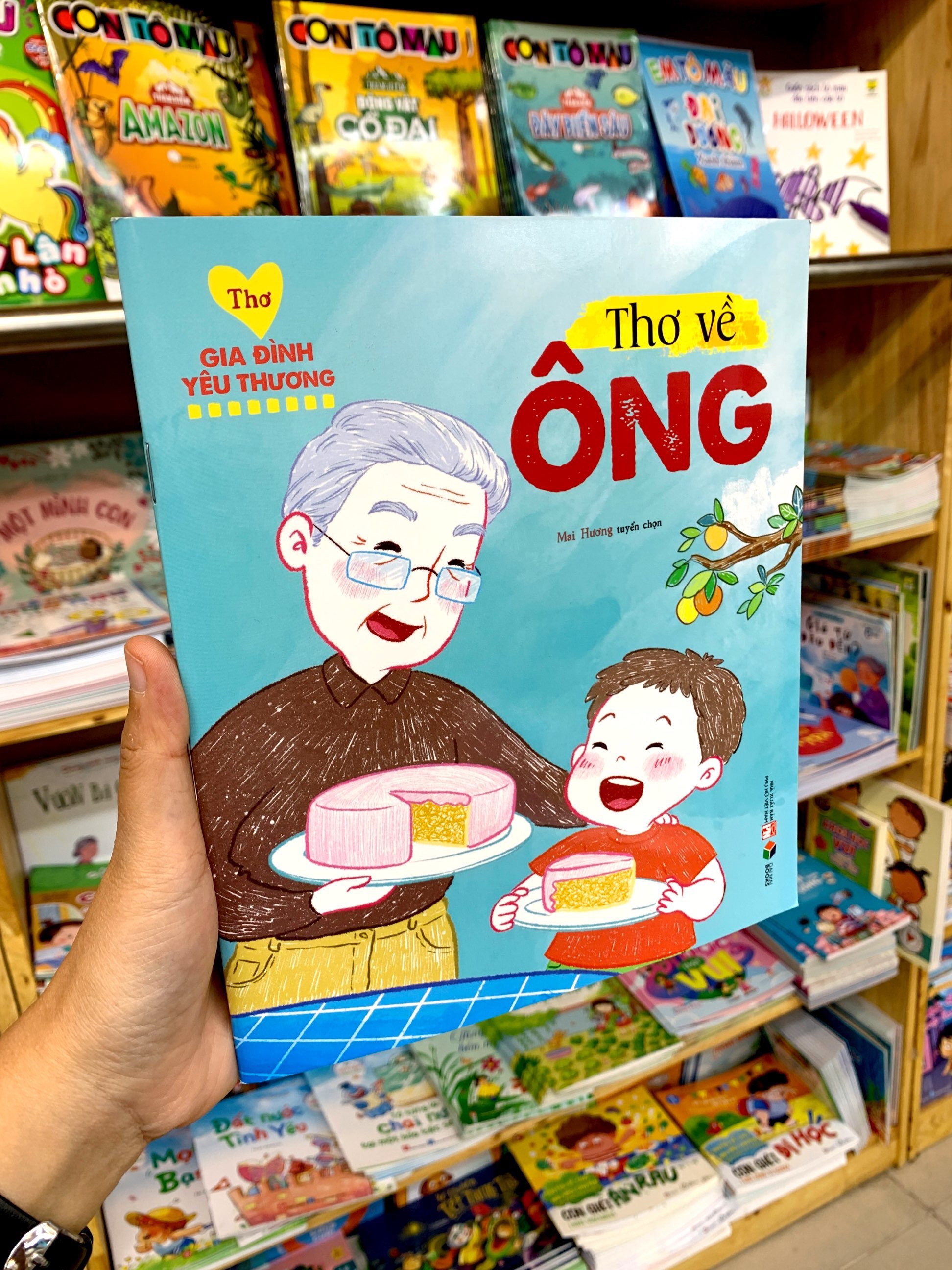 thơ gia đình yêu thương - thơ về ông