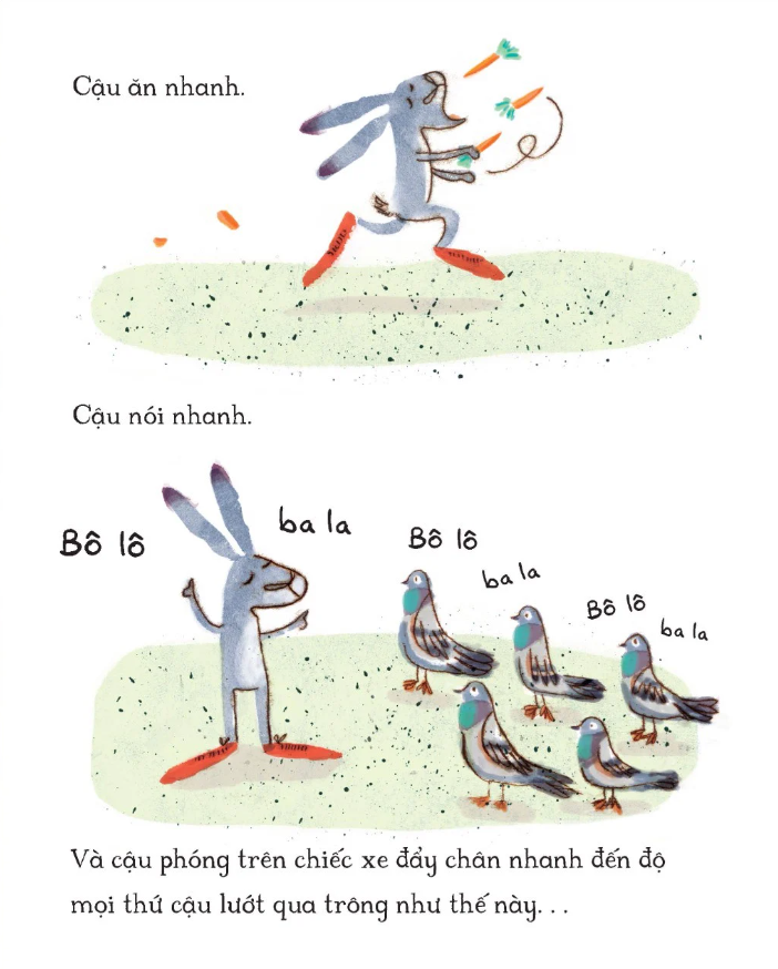 thỏ harry hấp tấp