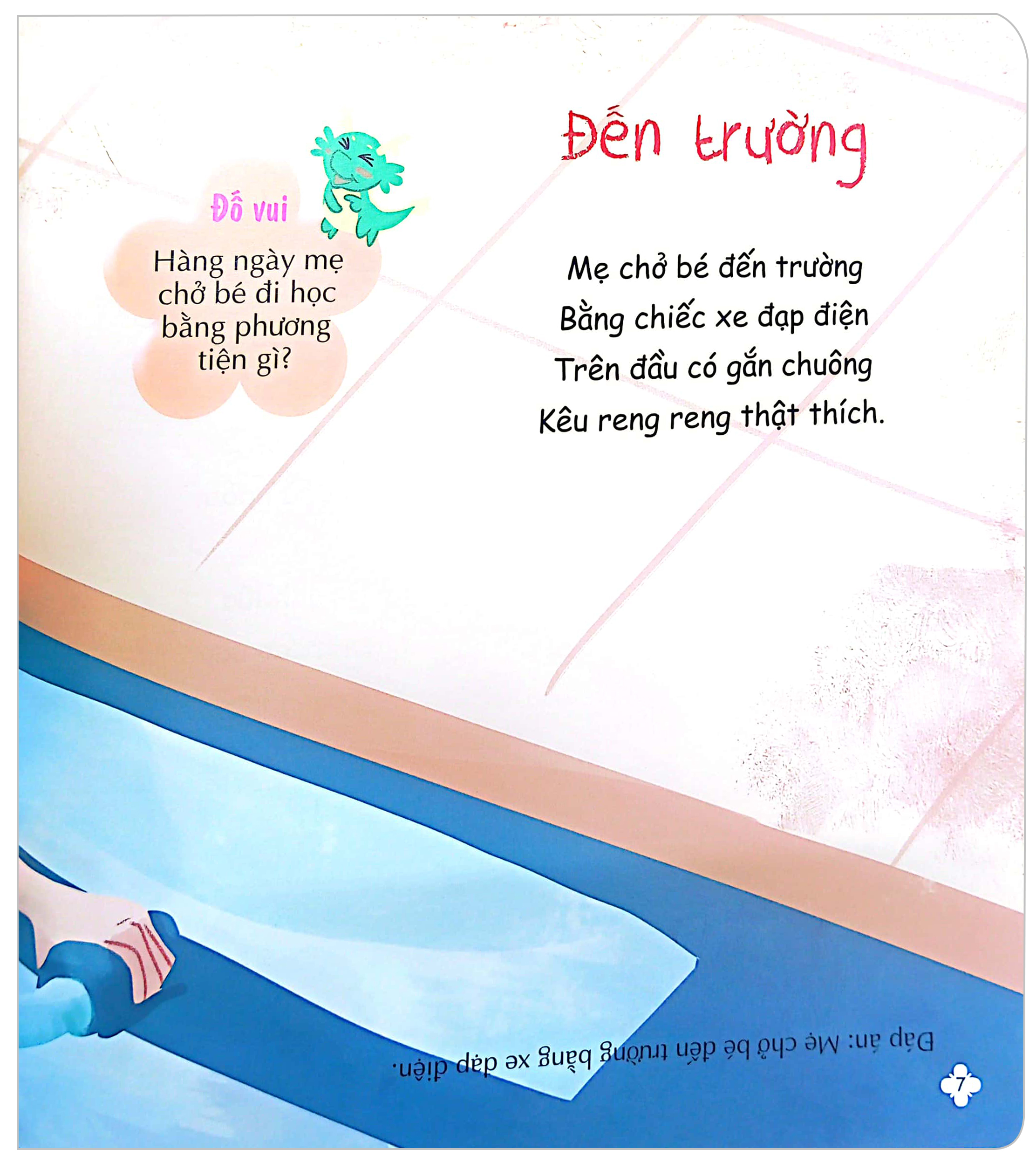 thơ hay cho bé học nói - bé vui đến trường