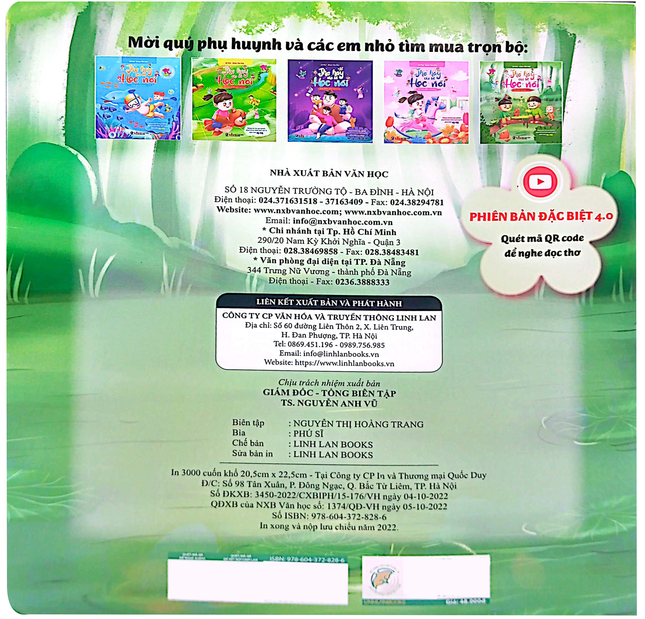 thơ hay cho bé học nói - lời âm thanh kể