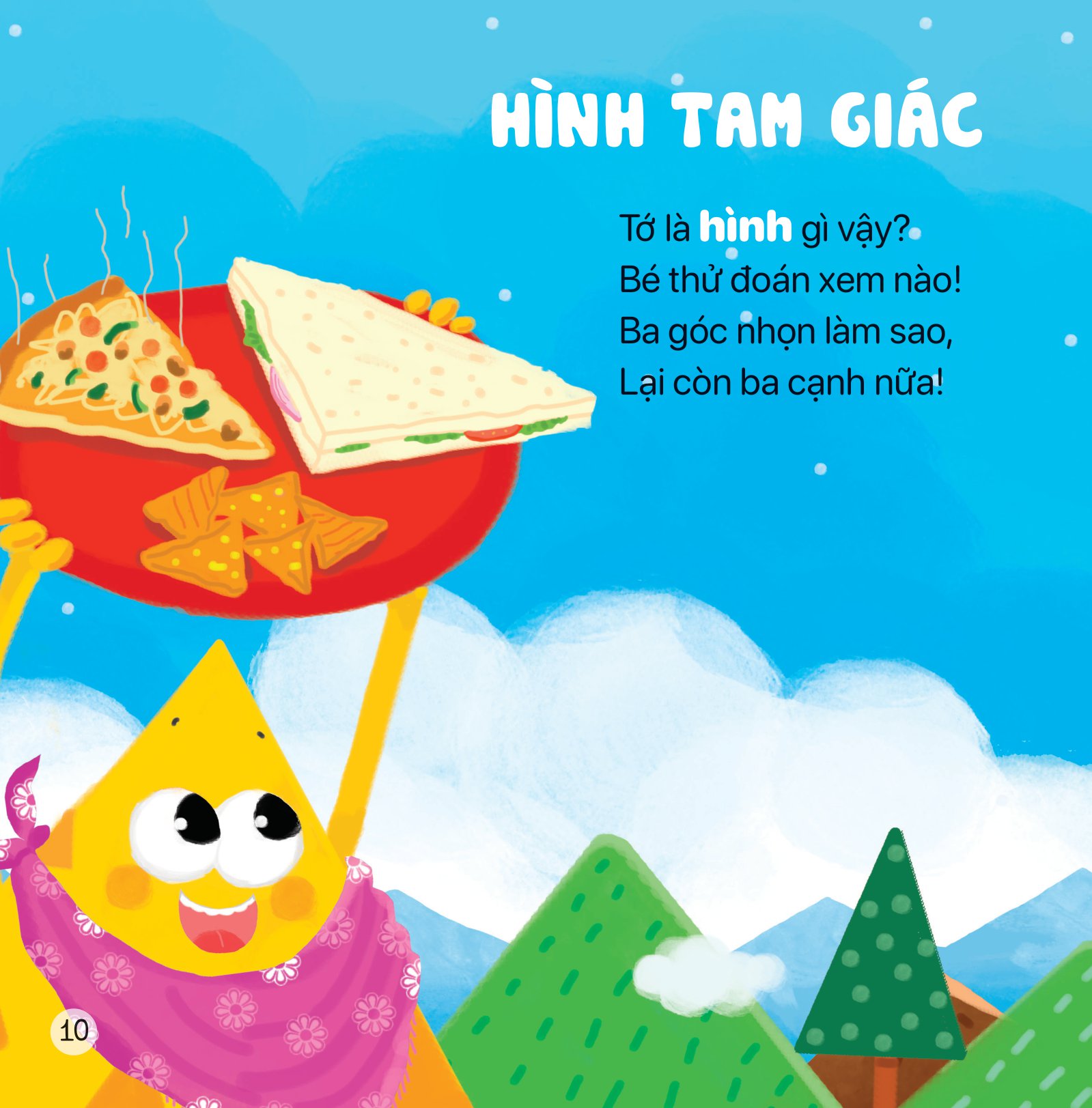 thơ hay cho bé - học về hình dạng