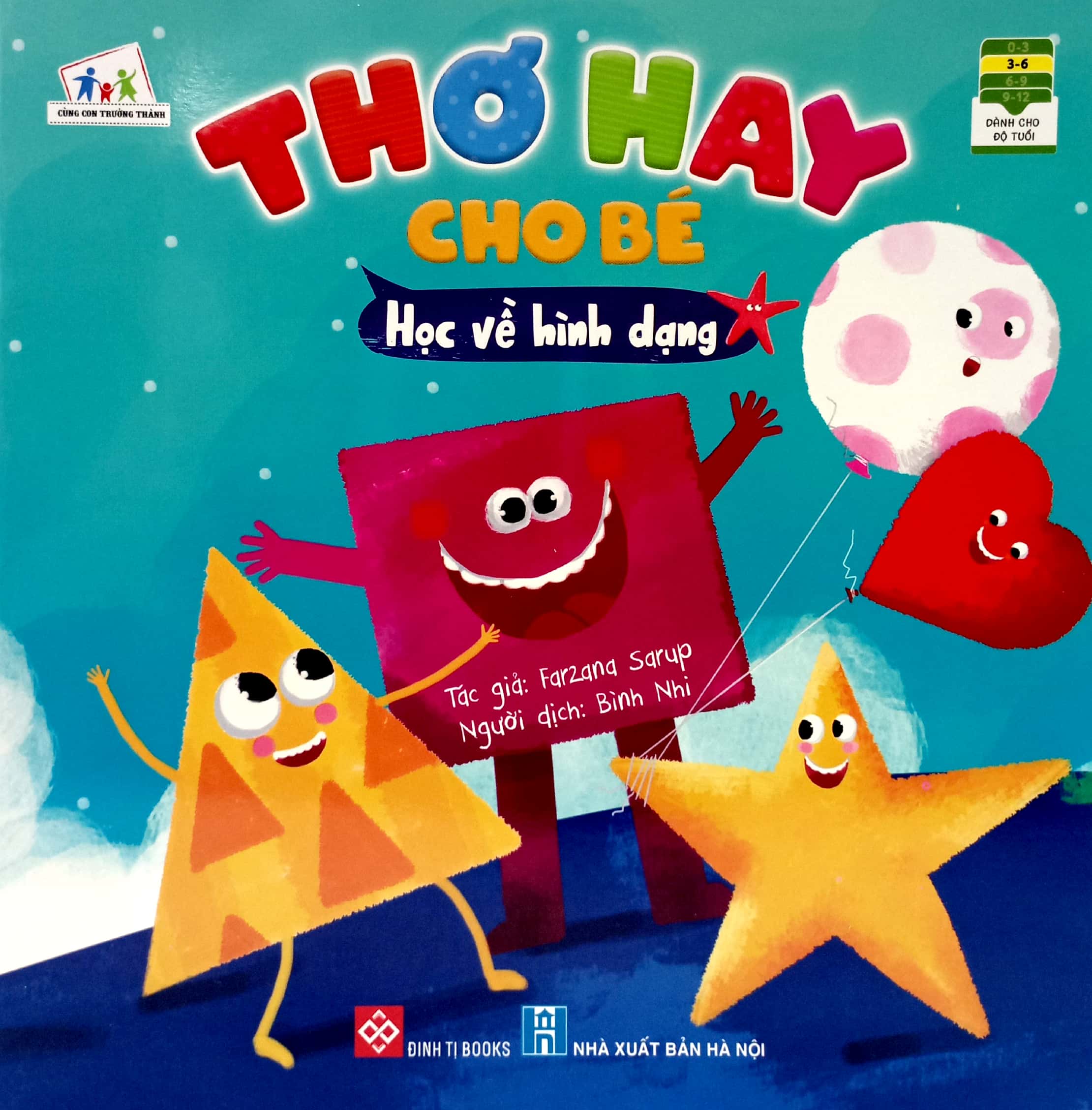 thơ hay cho bé - học về hình dạng