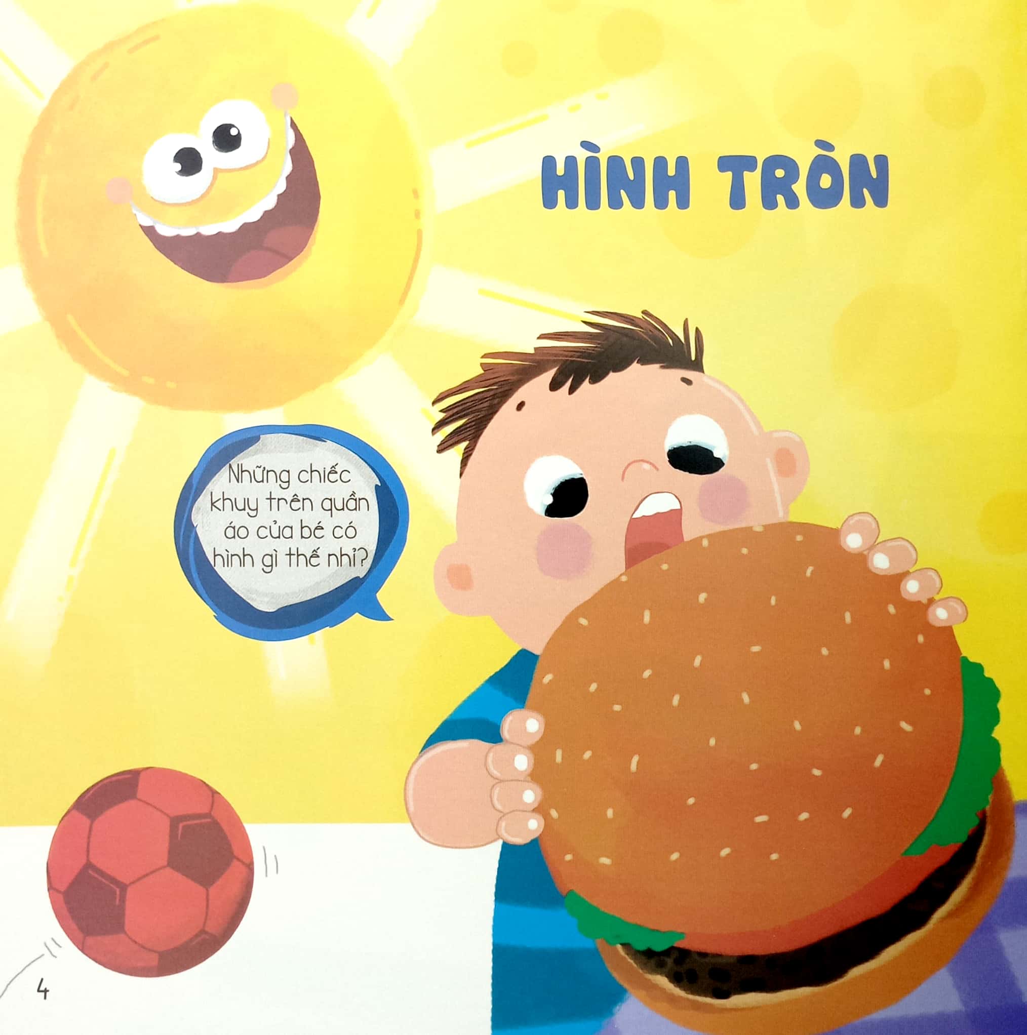 thơ hay cho bé - học về hình dạng