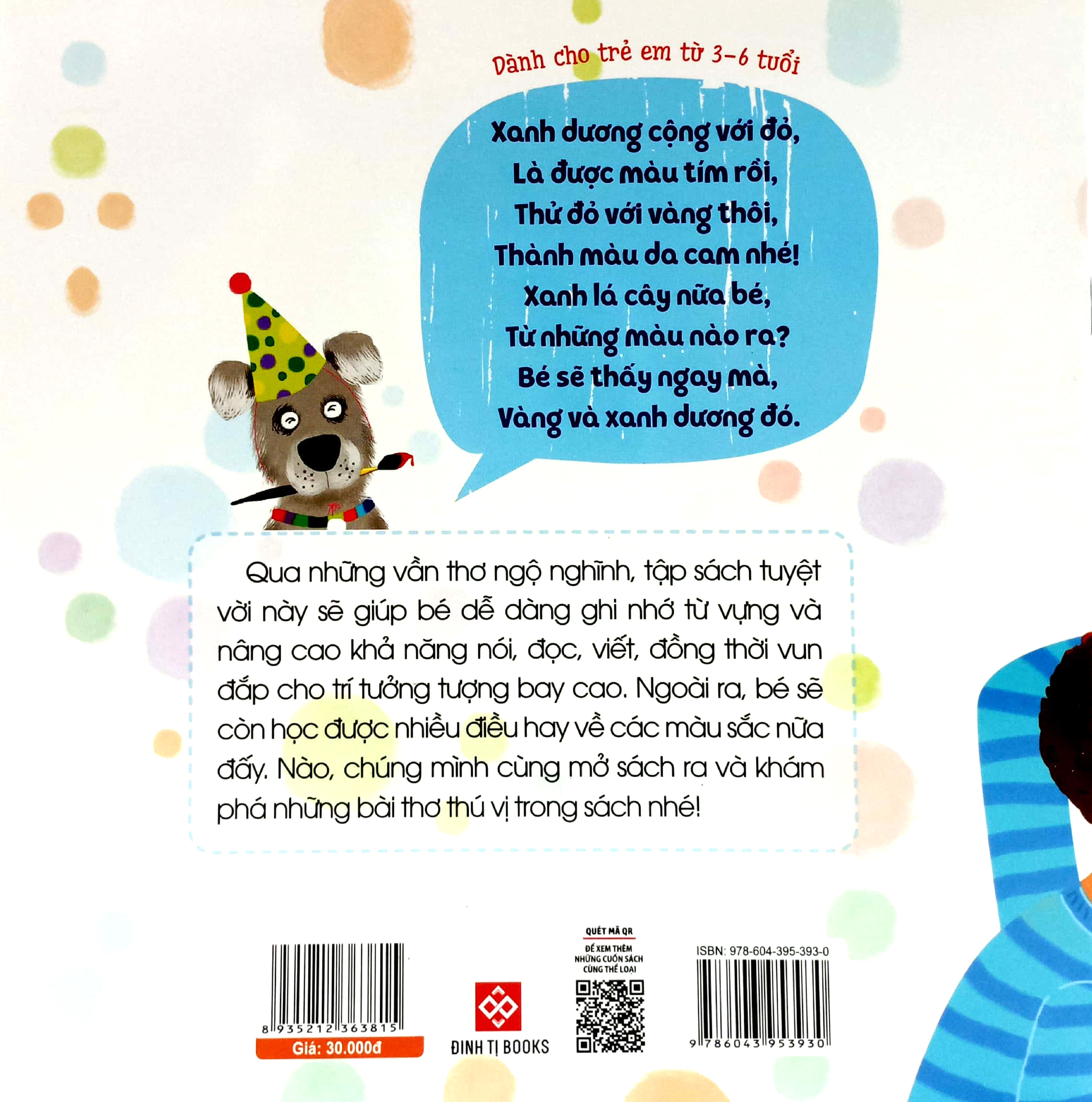 thơ hay cho bé - học về màu sắc