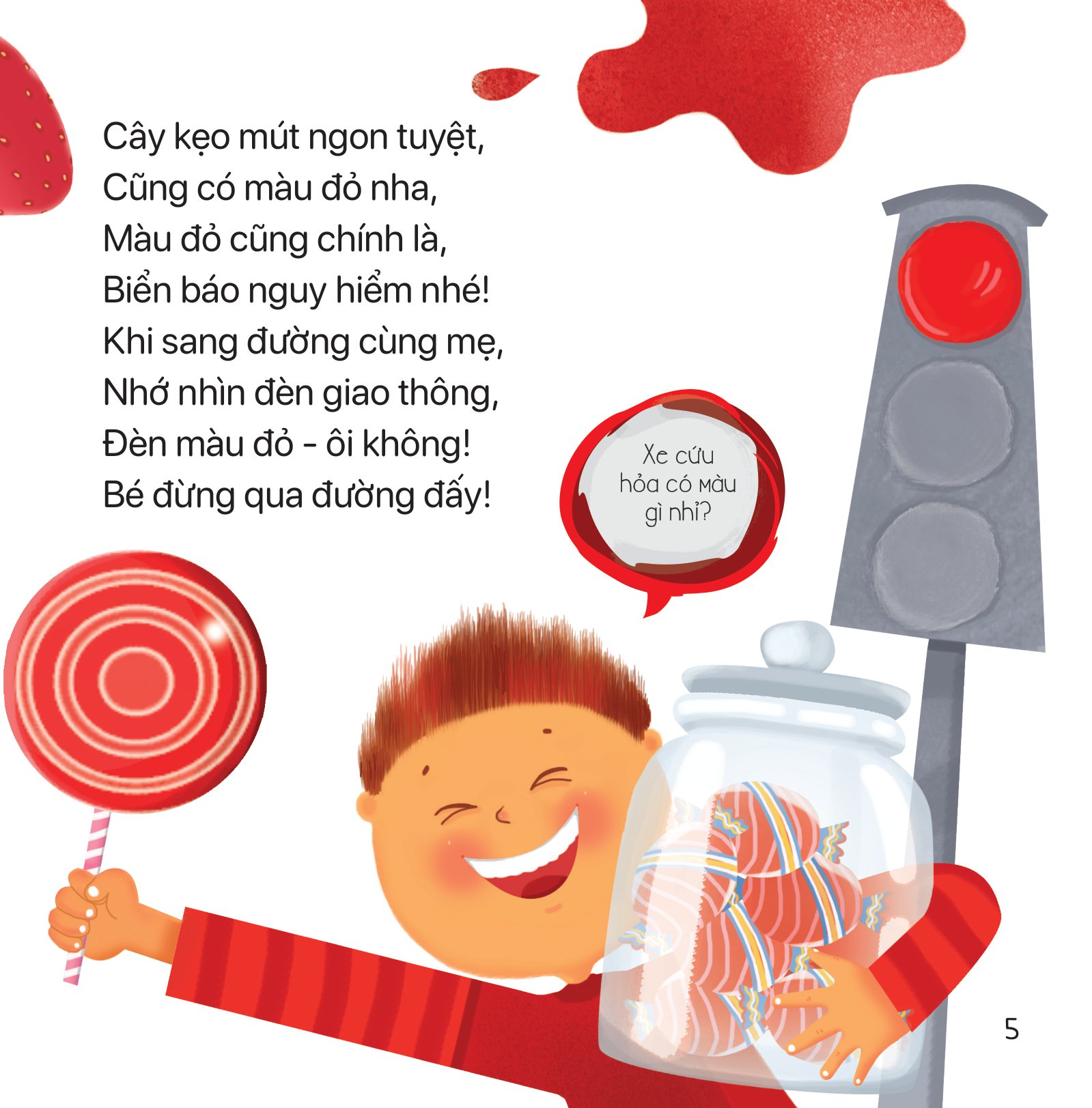 thơ hay cho bé - học về màu sắc