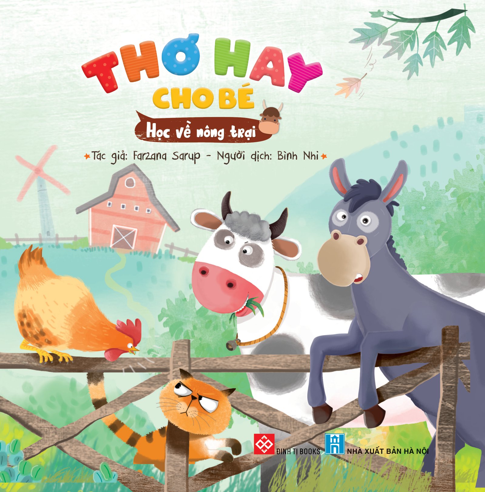 thơ hay cho bé - học về nông trại