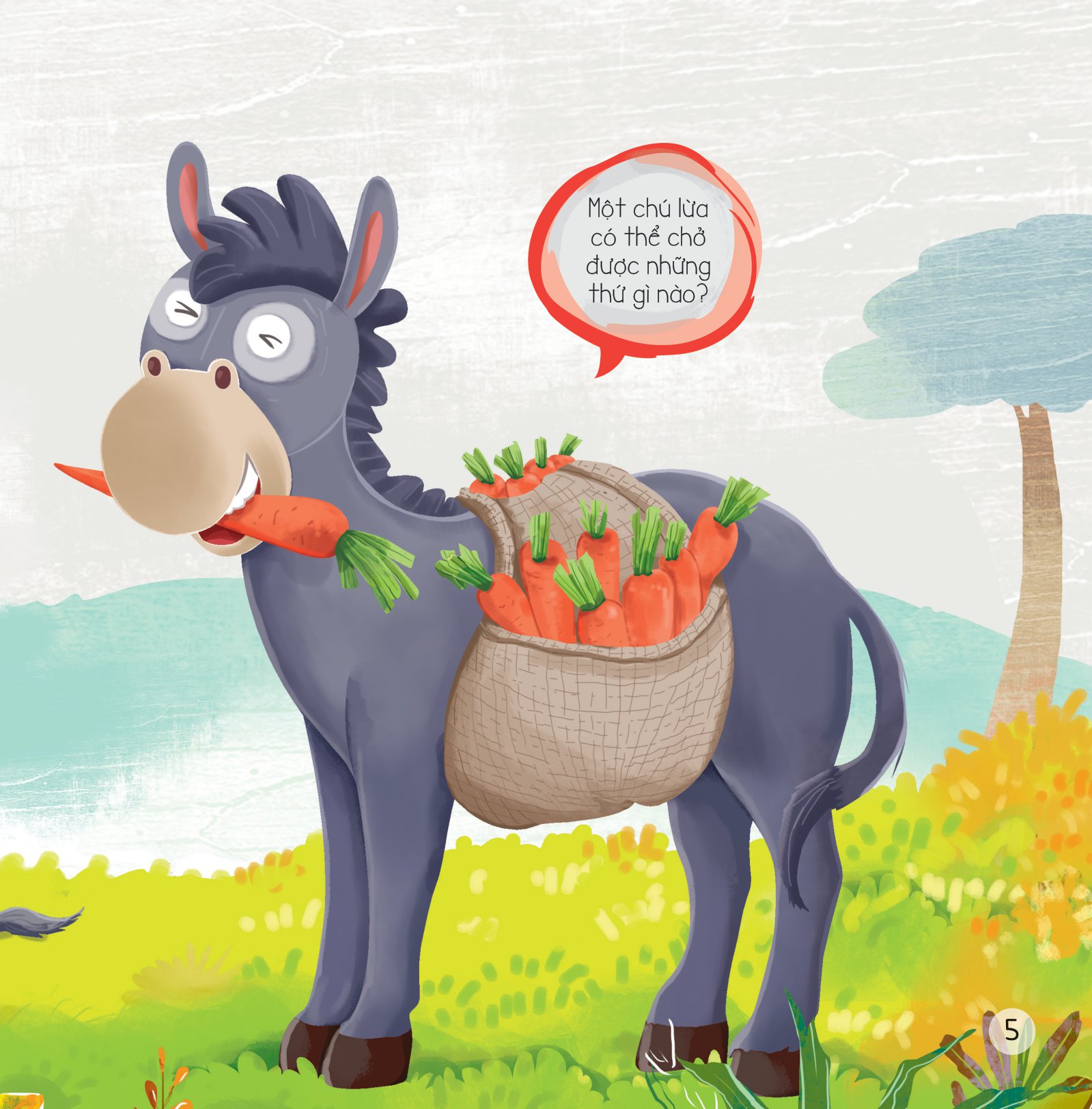 thơ hay cho bé - học về nông trại