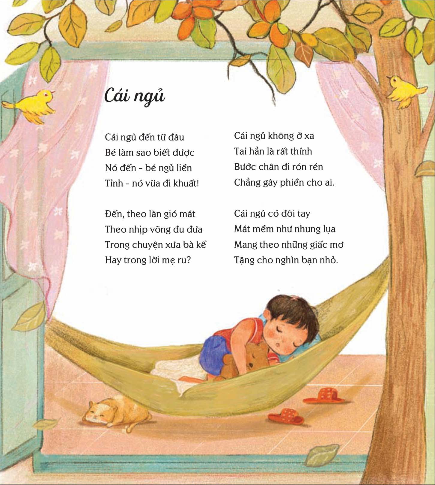 thơ hay viết cho thiếu nhi - dắt mùa thu vào phố