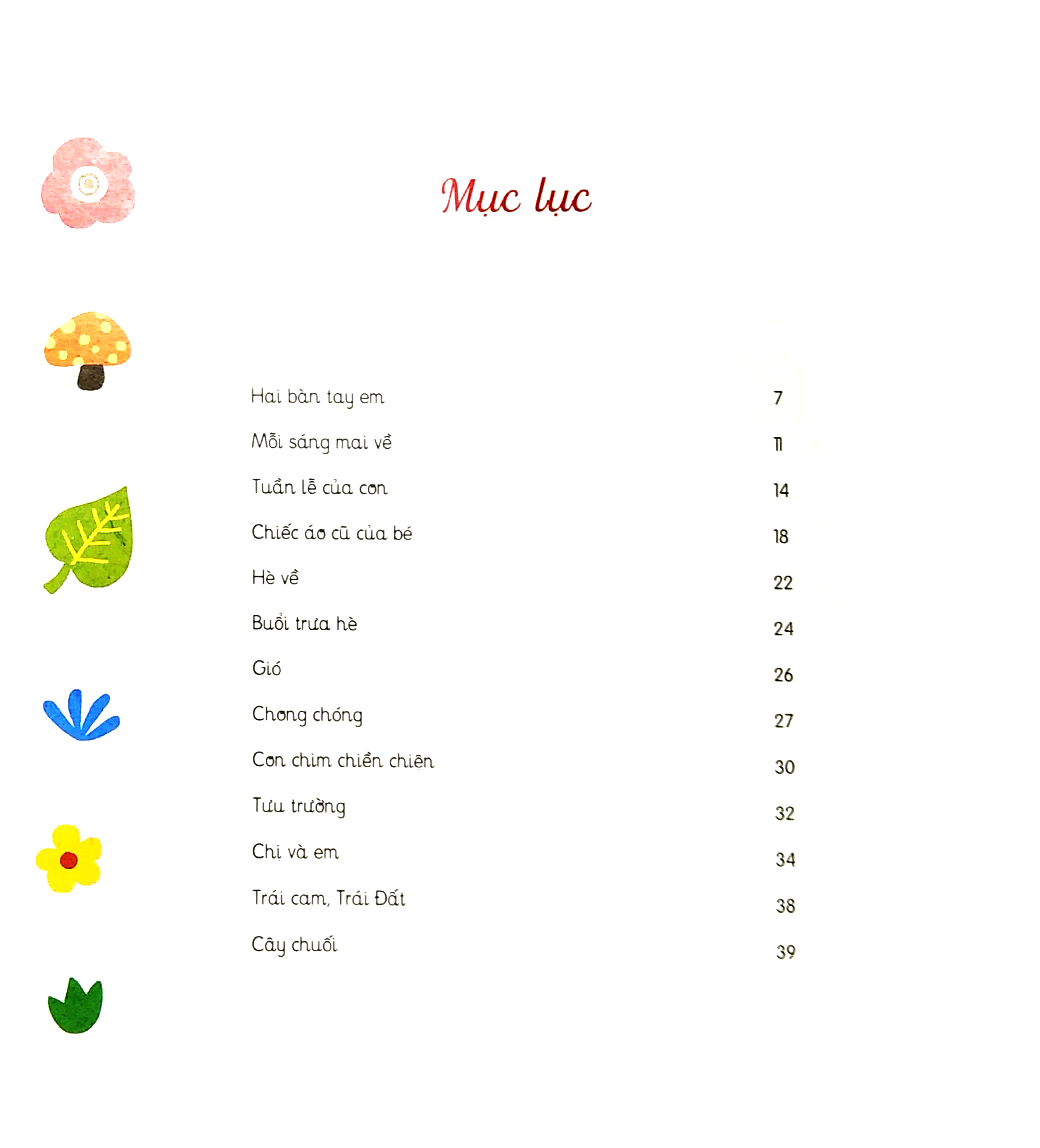 thơ hay viết cho thiếu nhi - hai bàn tay em