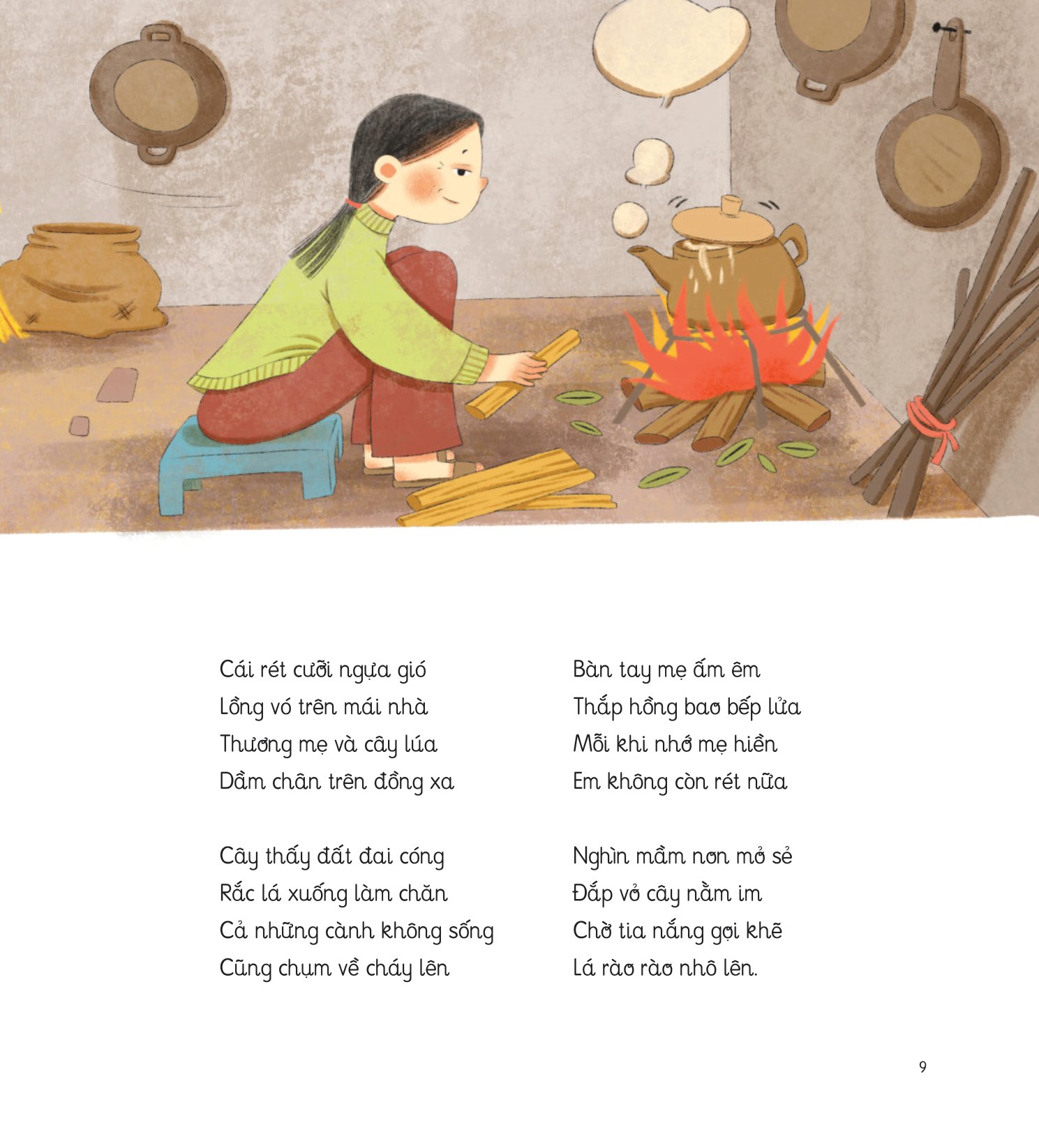 thơ hay viết cho thiếu nhi - hoa vừa đi vừa nở