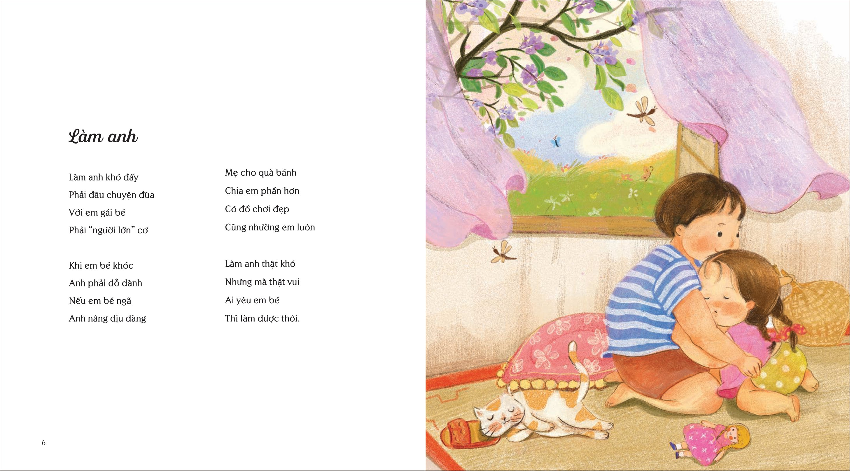 thơ hay viết cho thiếu nhi - làm anh