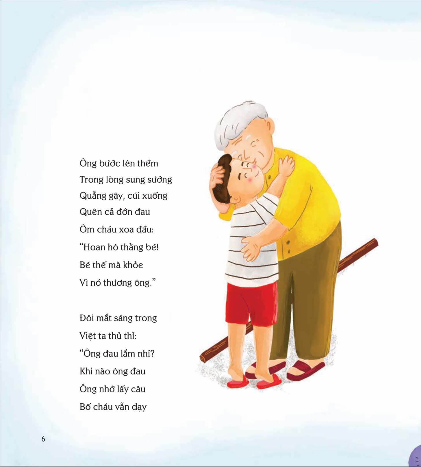 thơ hay viết cho thiếu nhi - ông và cháu