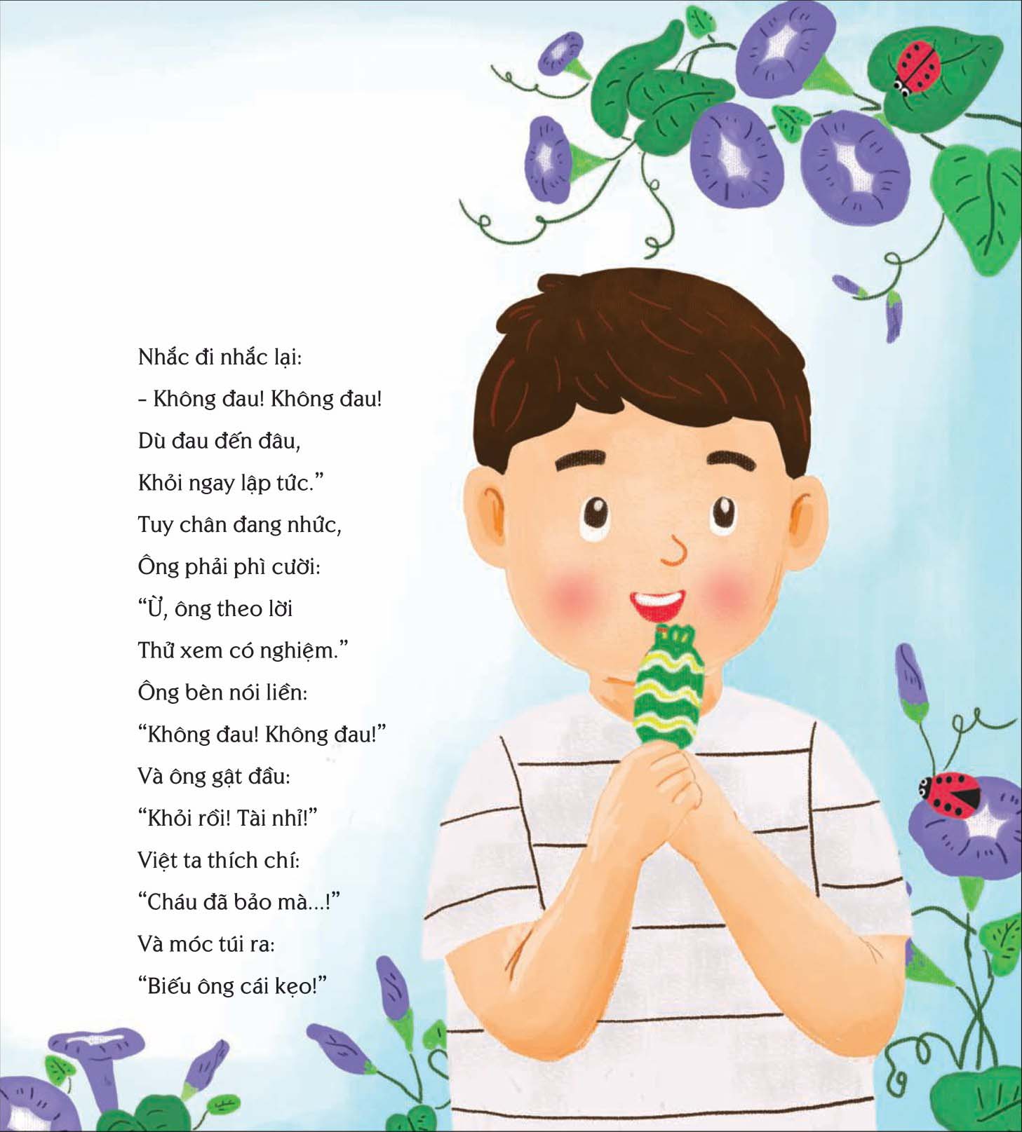 thơ hay viết cho thiếu nhi - ông và cháu