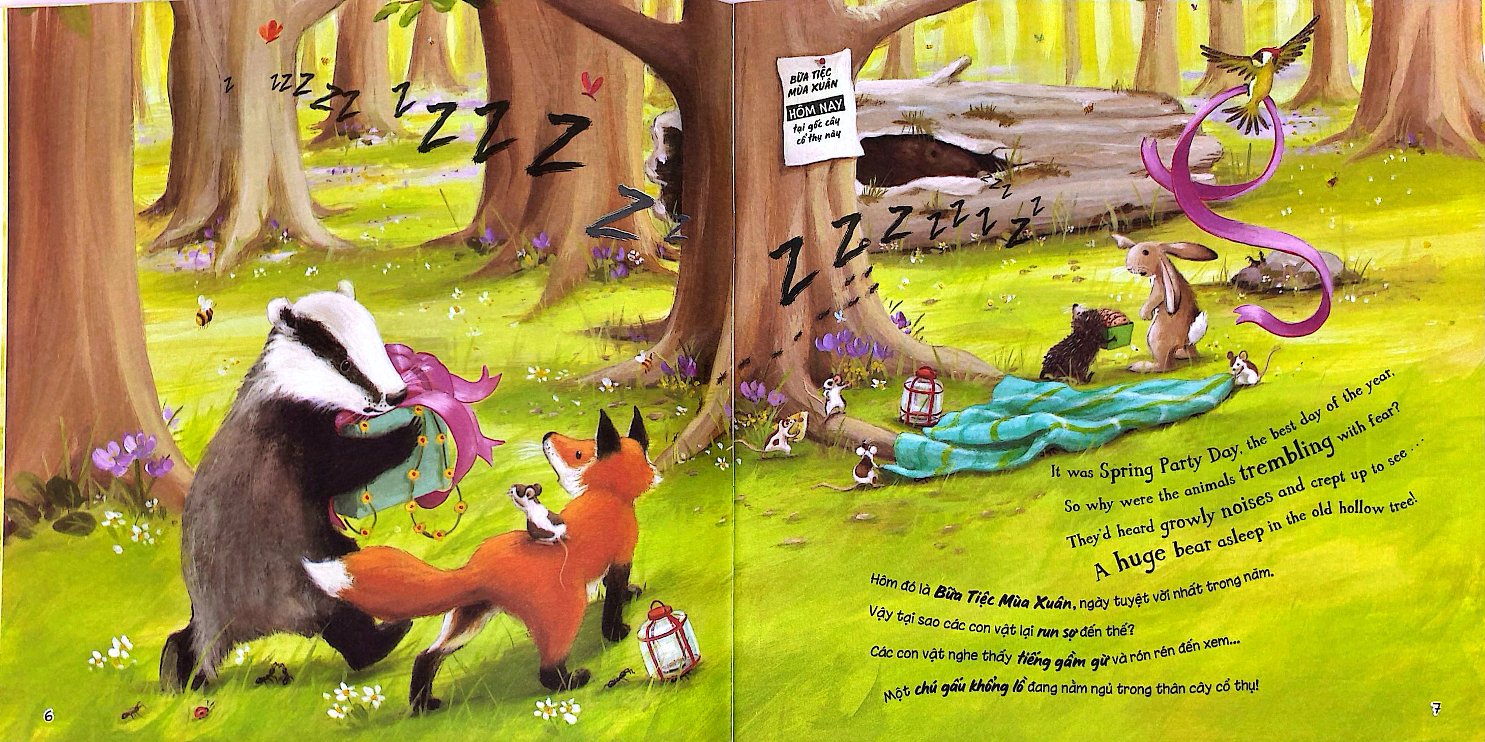 Thỏ Ơi, Đừng Đánh Thức Gấu! - Don't Wake The Bear, Hare!