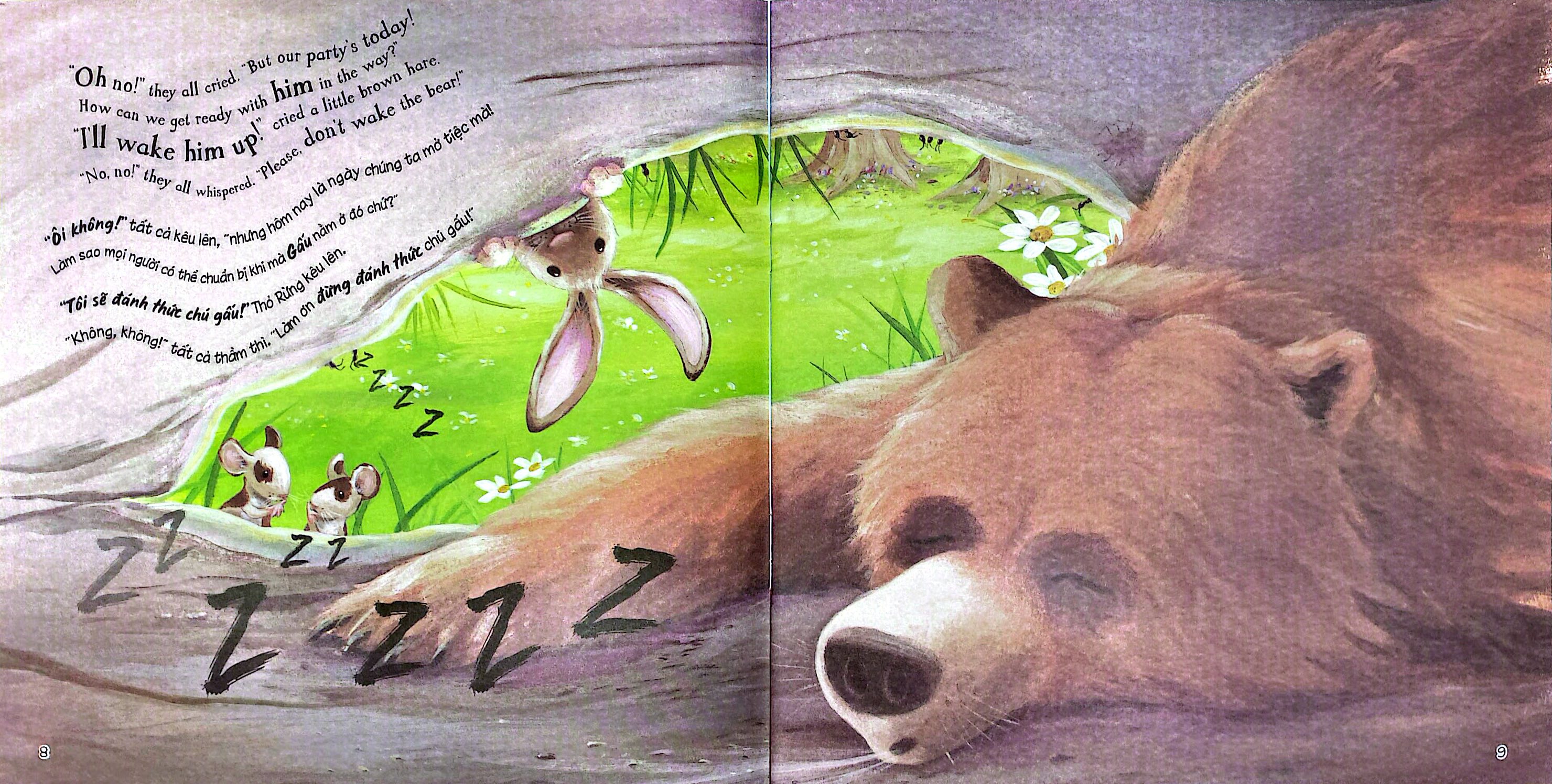 Thỏ Ơi, Đừng Đánh Thức Gấu! - Don't Wake The Bear, Hare!