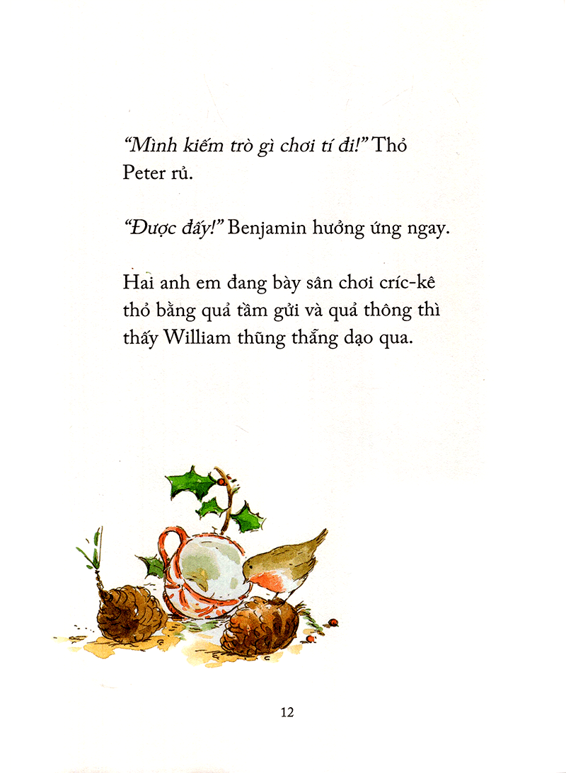 thỏ peter - chuyện bây giờ mới kể - cuộc giải cứu ngày giáng sinh (tái bản 2021)