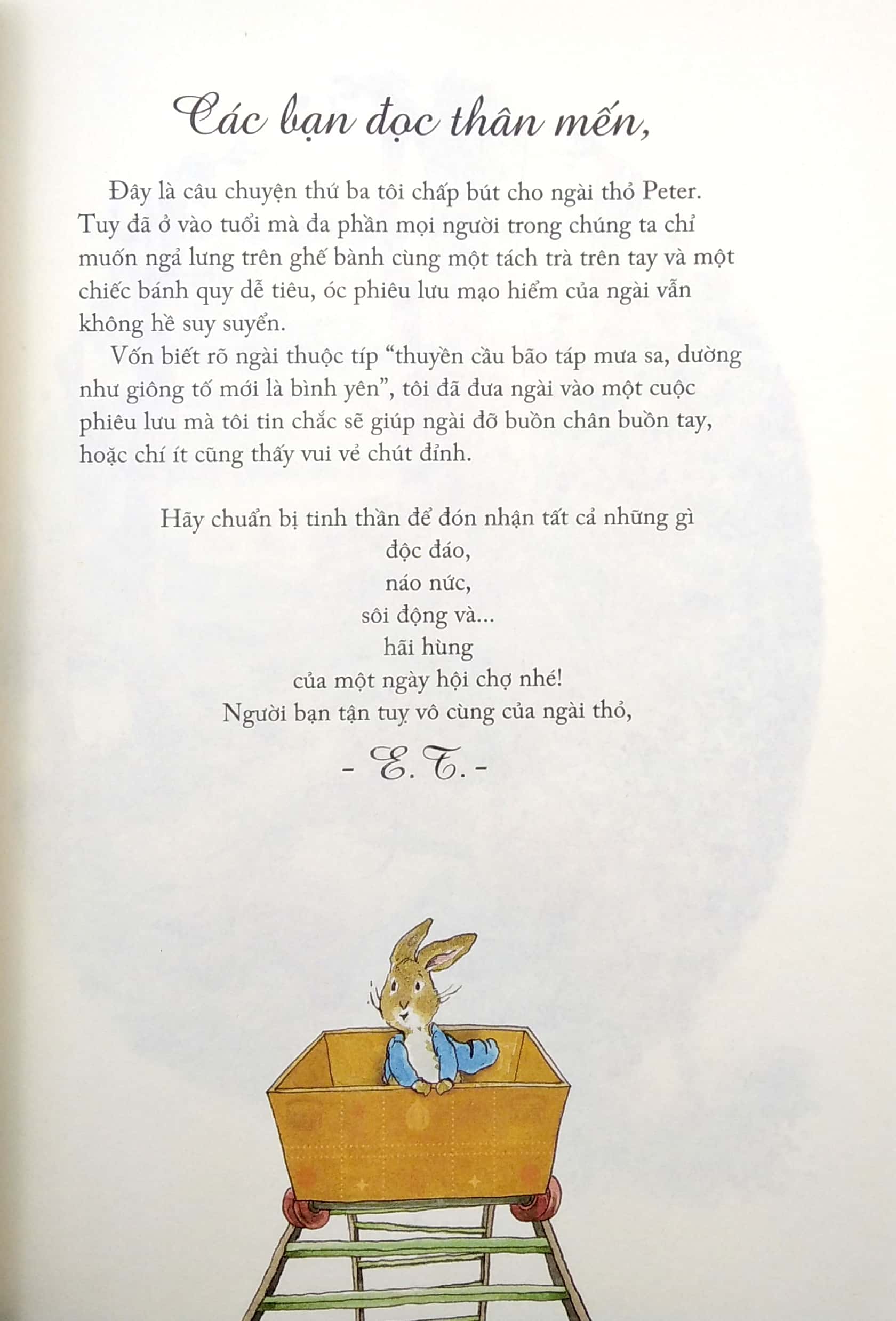 thỏ peter - chuyện bây giờ mới kể - hút chết ở hội chợ (tái bản 2021)