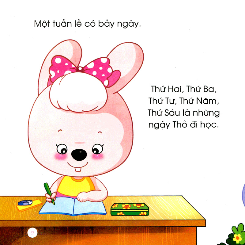 thỏ thông minh và một tuần lễ